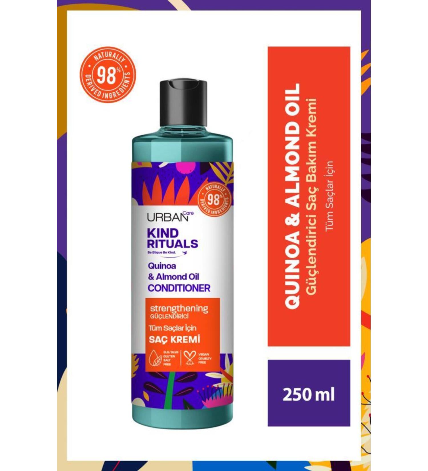 Urban Care Kind Rituals Quinoa Almond Oil Conditioner 250 ML - Buy Online on GoSupps.com