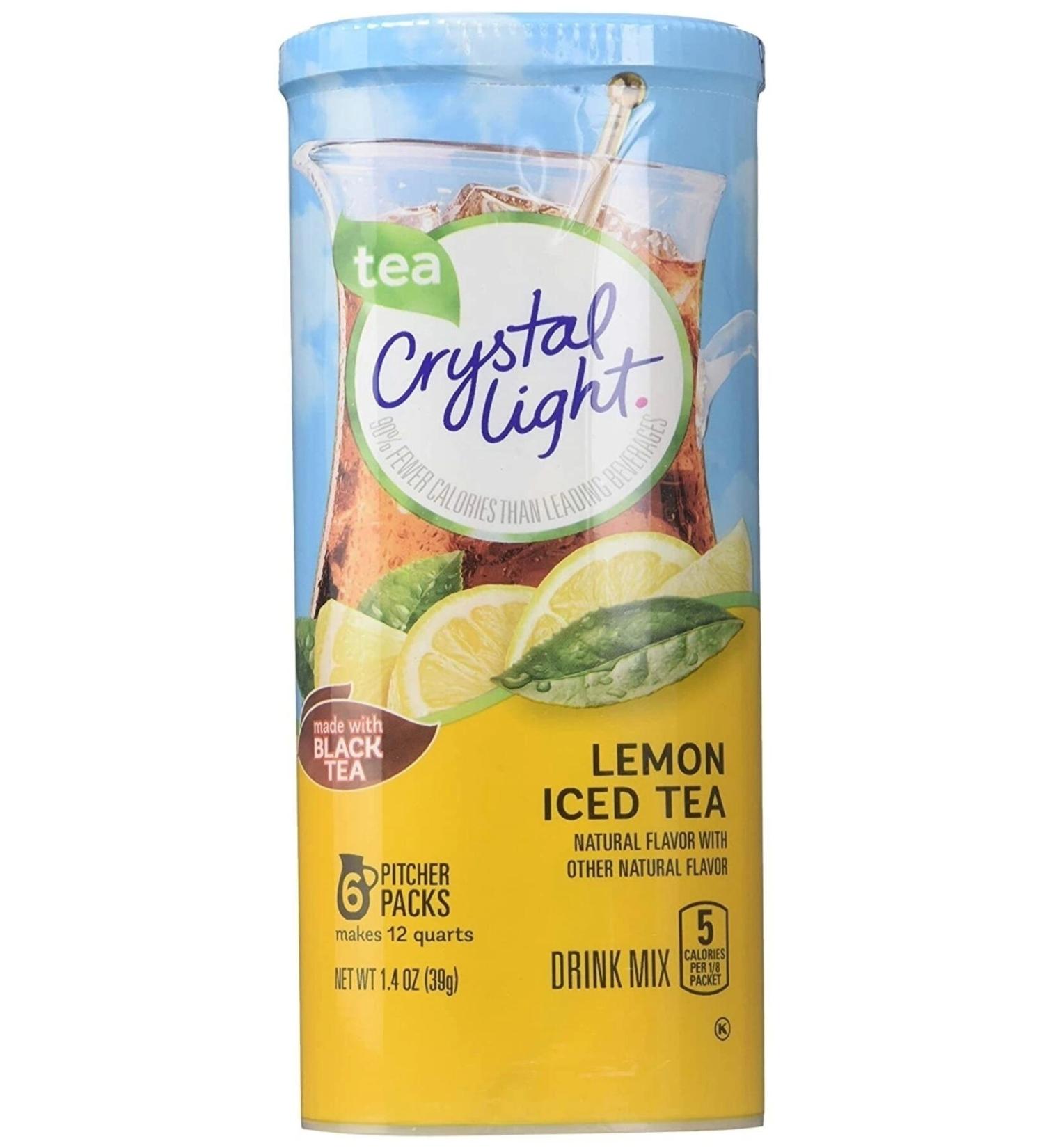 Crystal Light Lemon Iced Tea 6 Pack 39 Gr.