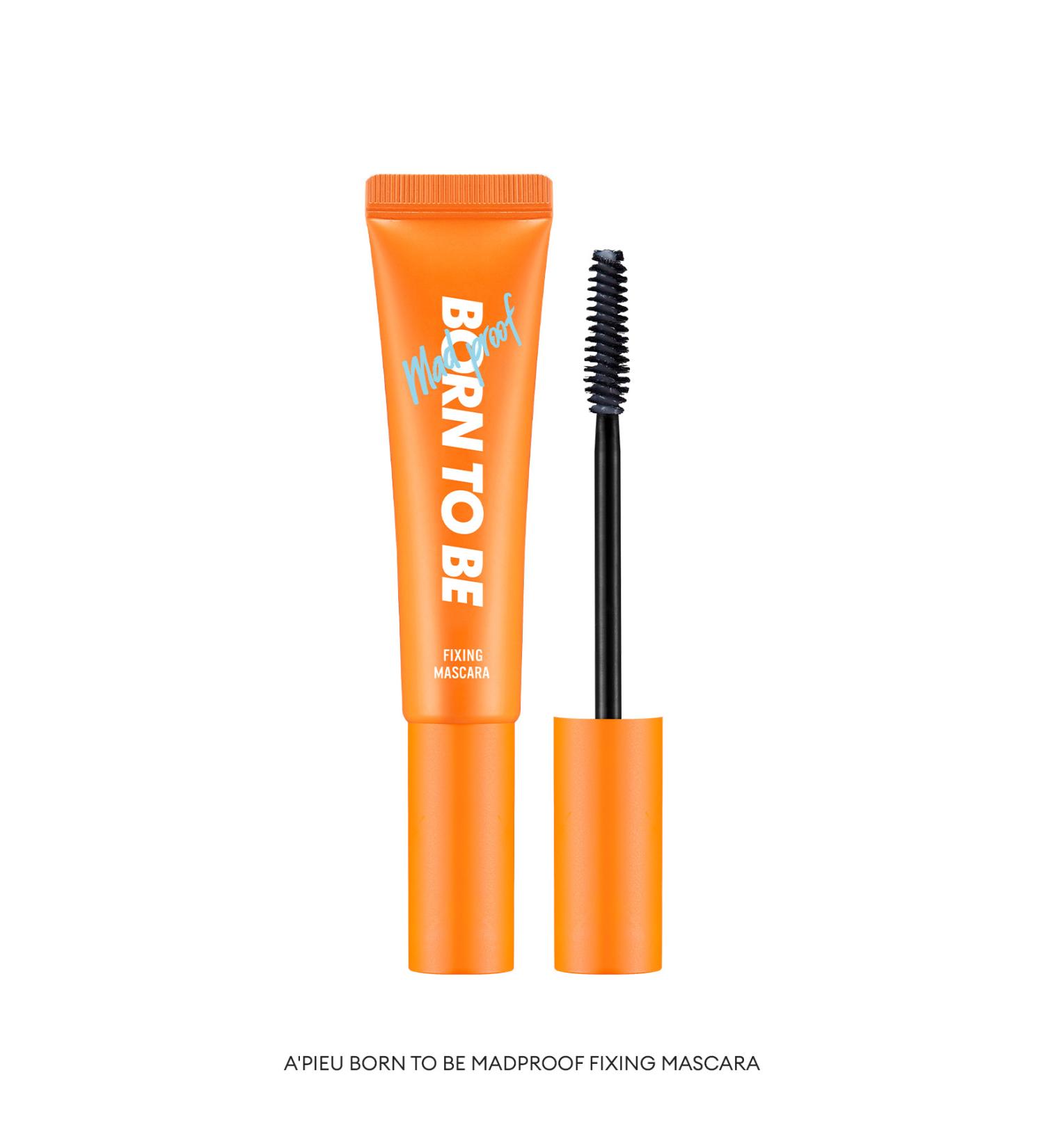Missha Transparent Curl and Lengthening Mascara A'PIEU Born To Be Madproof Fixing Mascara (No01) - Buy Online on GoSupps.com