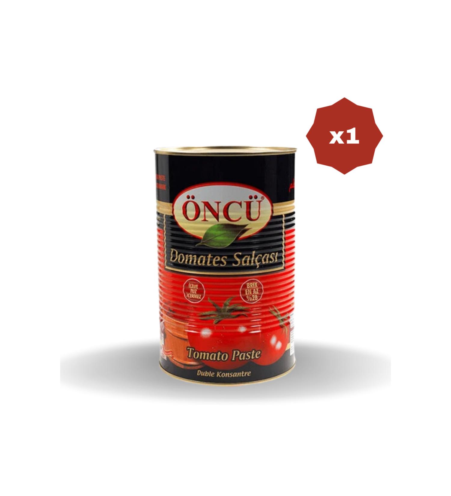 nc NC TOMATO PASTE TIN 4350 GR - (1 PIECE)