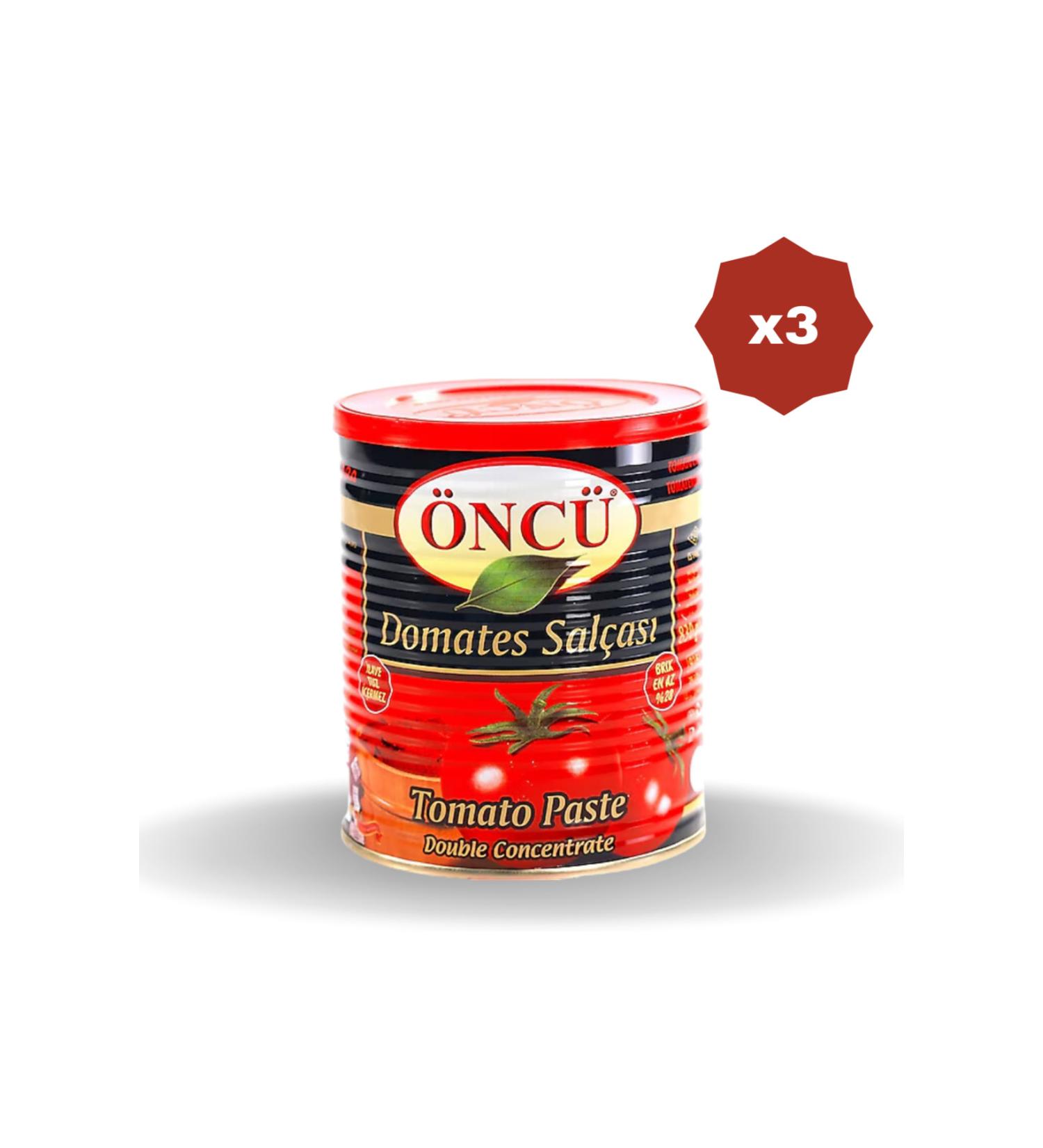 nc NC TOMATO PASTE 830 GR - (3 PIECES)