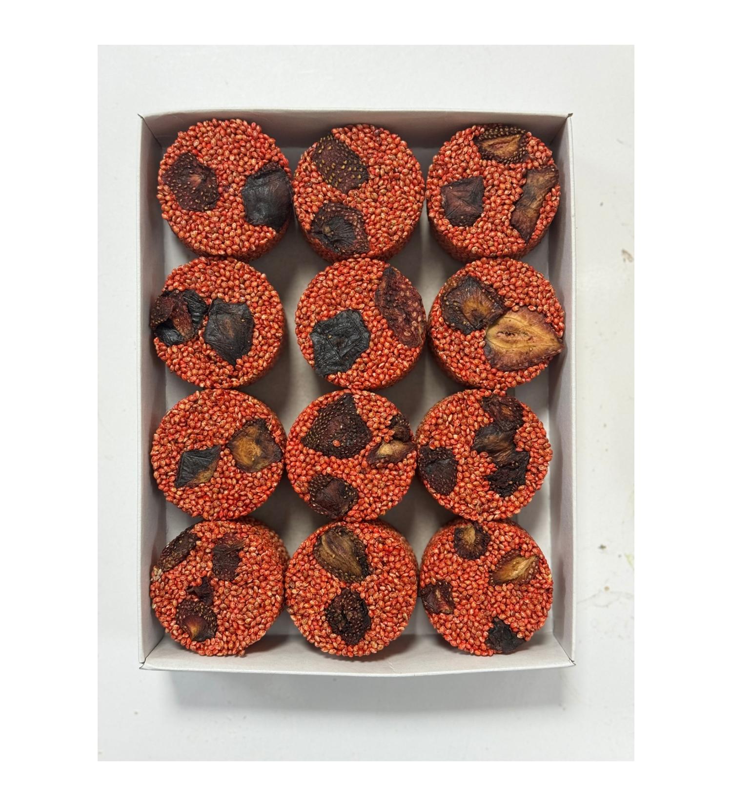 mn mammamia mix Strawberry Honey Cracker 12 pcs Special series Real Fruit