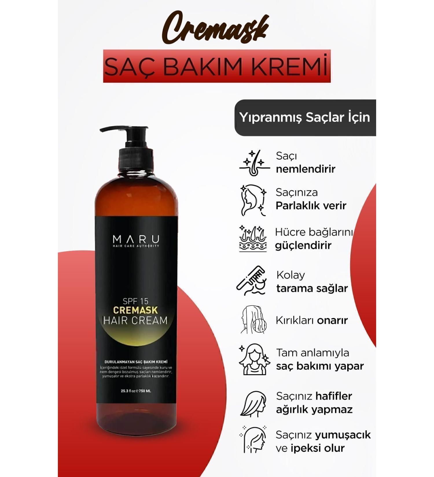 MARU Intensive Care Leave-In Conditioner 750 ml 8699211721143 - Buy Online on GoSupps.com