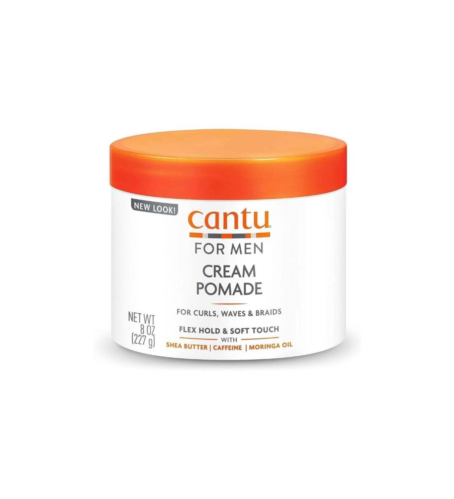Cantu Sea Butter Cream Pomade Men's Hair Styling Pomade 227 gr - Buy Online on GoSupps.com