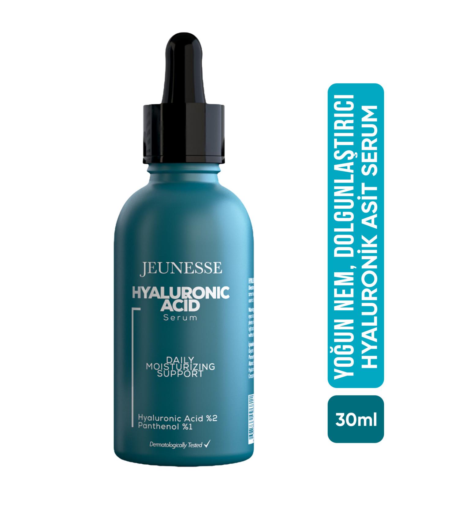 Jeunesse Intensive Moisturizing Plumping Hyaluronic Acid Skin Care Serum 30 ml 2% Hyaluronic Acid - Buy Online on GoSupps.com
