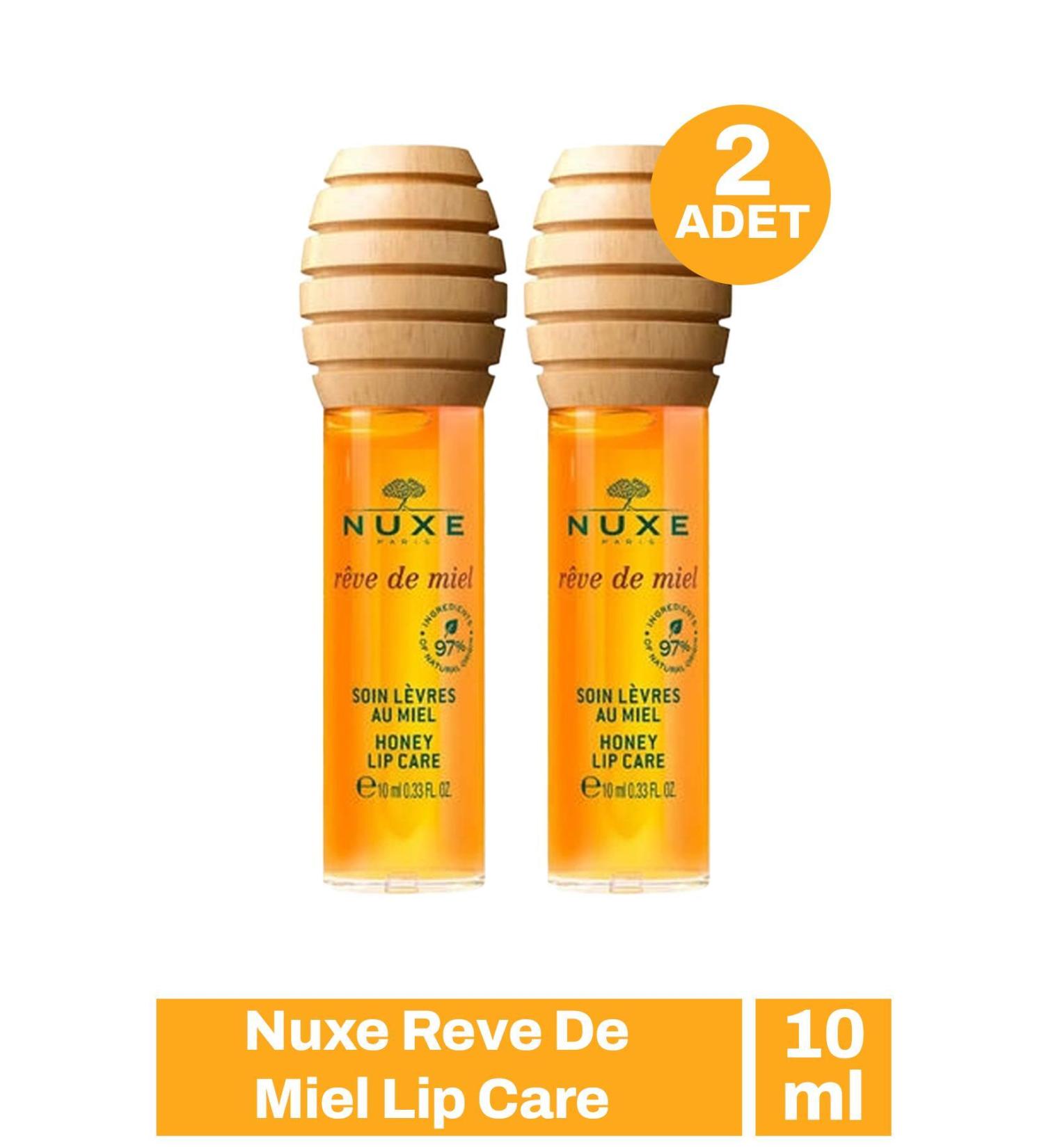Nuxe Reve De Miel Lip Care 10 ml 2 Pieces
