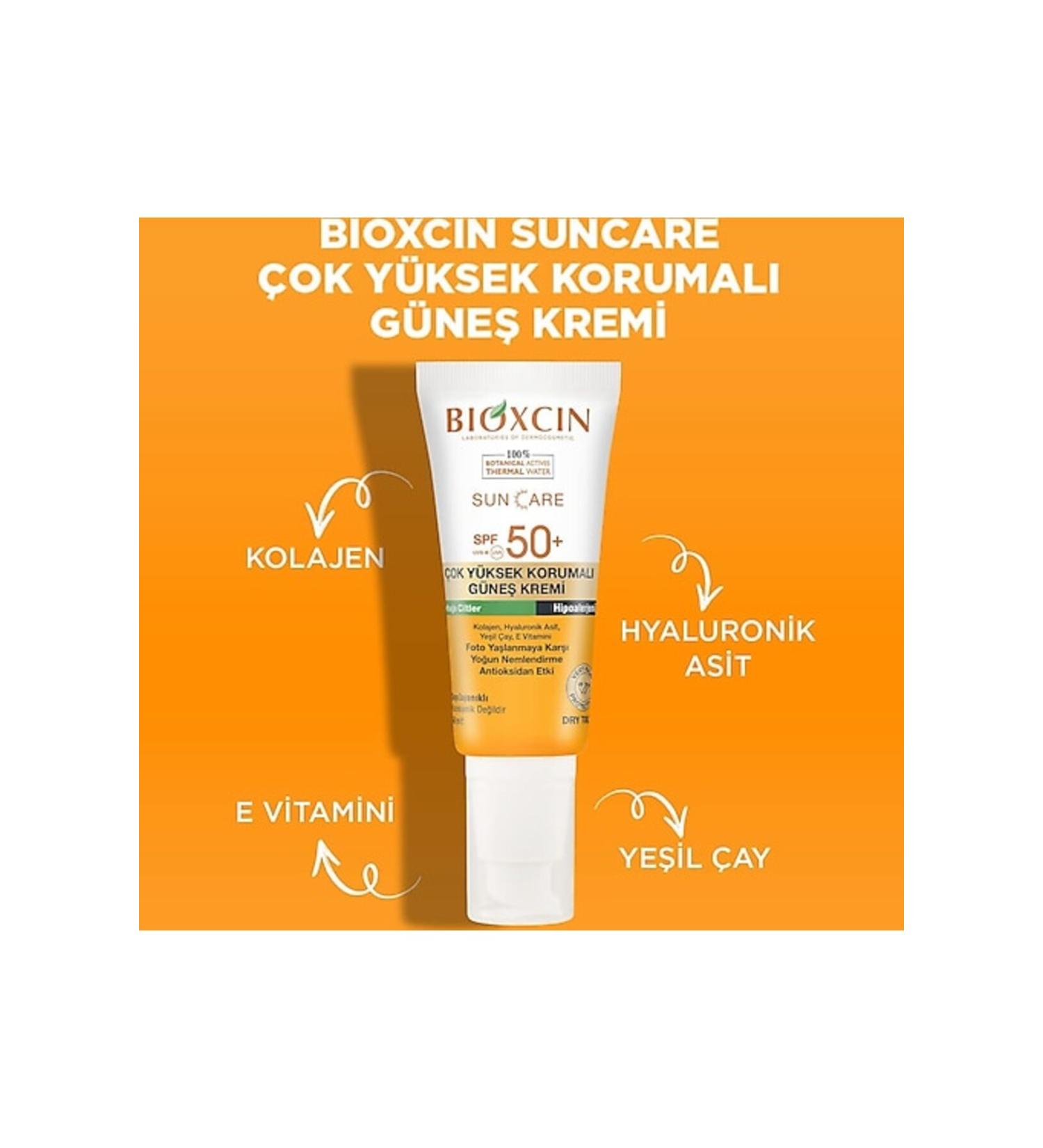 Bioxin Sun Care Oily Skin SPF 50 Very High Protection Tinted Sun Cream 50 Ml