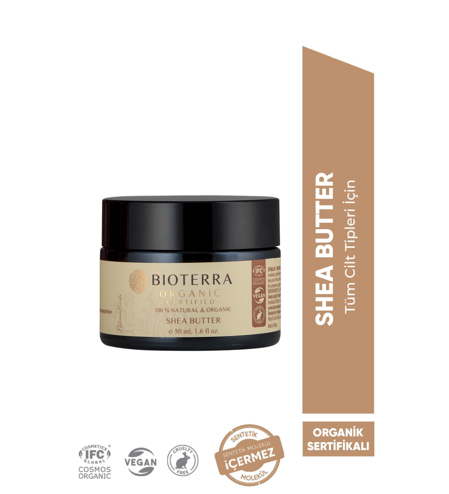Bioterra Organic Shea Butter 50 ml - Buy Online on GoSupps.com