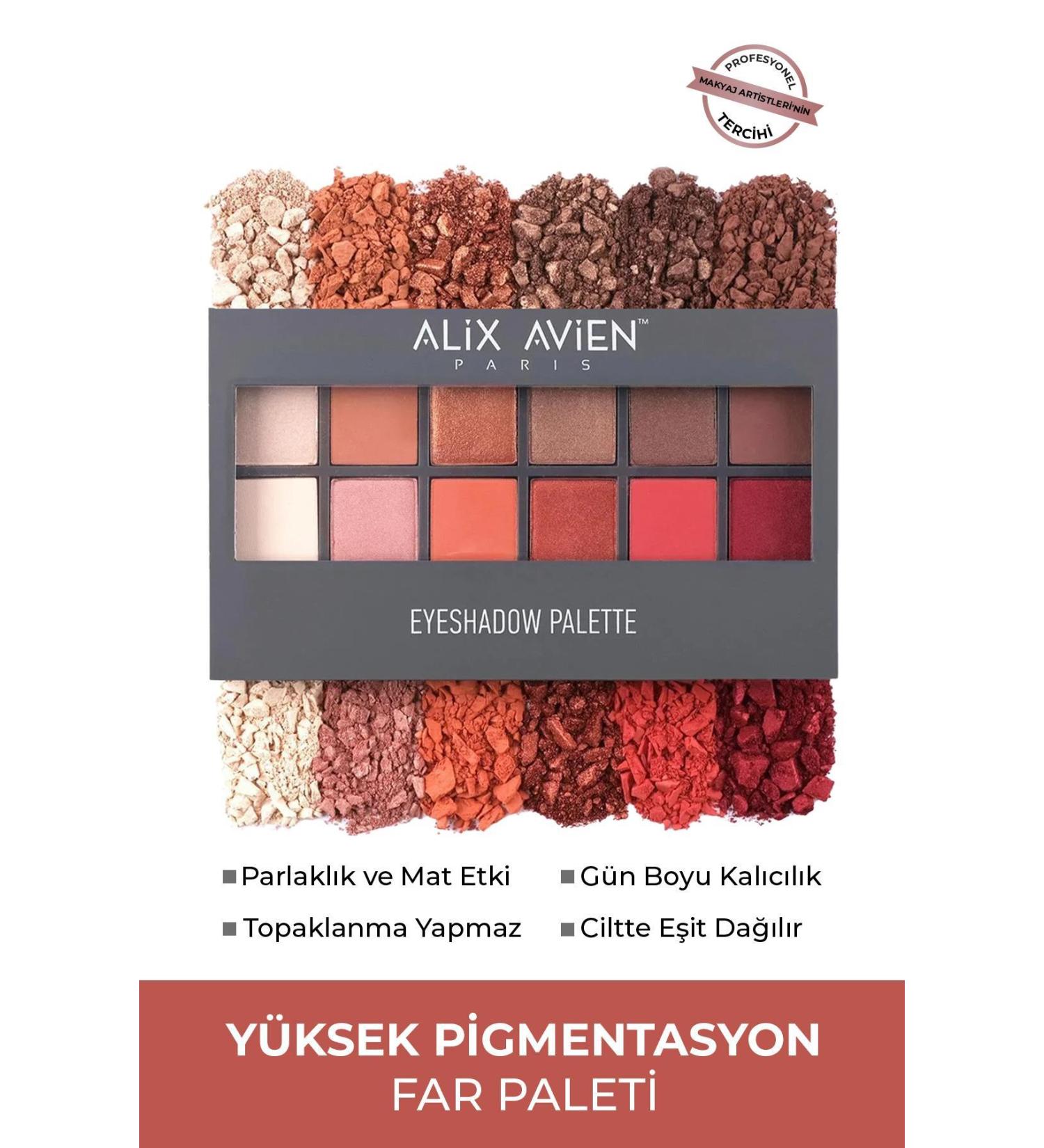 Alix Avien 12-pack Eyeshadow Palette - Eyeshadow Palette 999 All Seasons 15 6 G - Buy Online on GoSupps.com