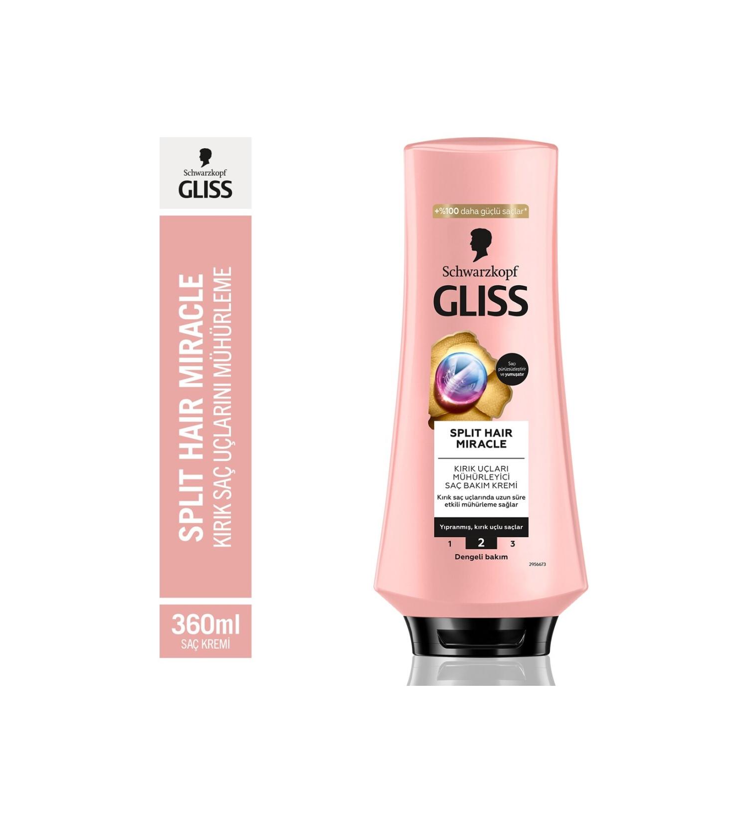 Gliss Split Hair Miracle Split Ends Sealing Hair Care Cream 360 Ml