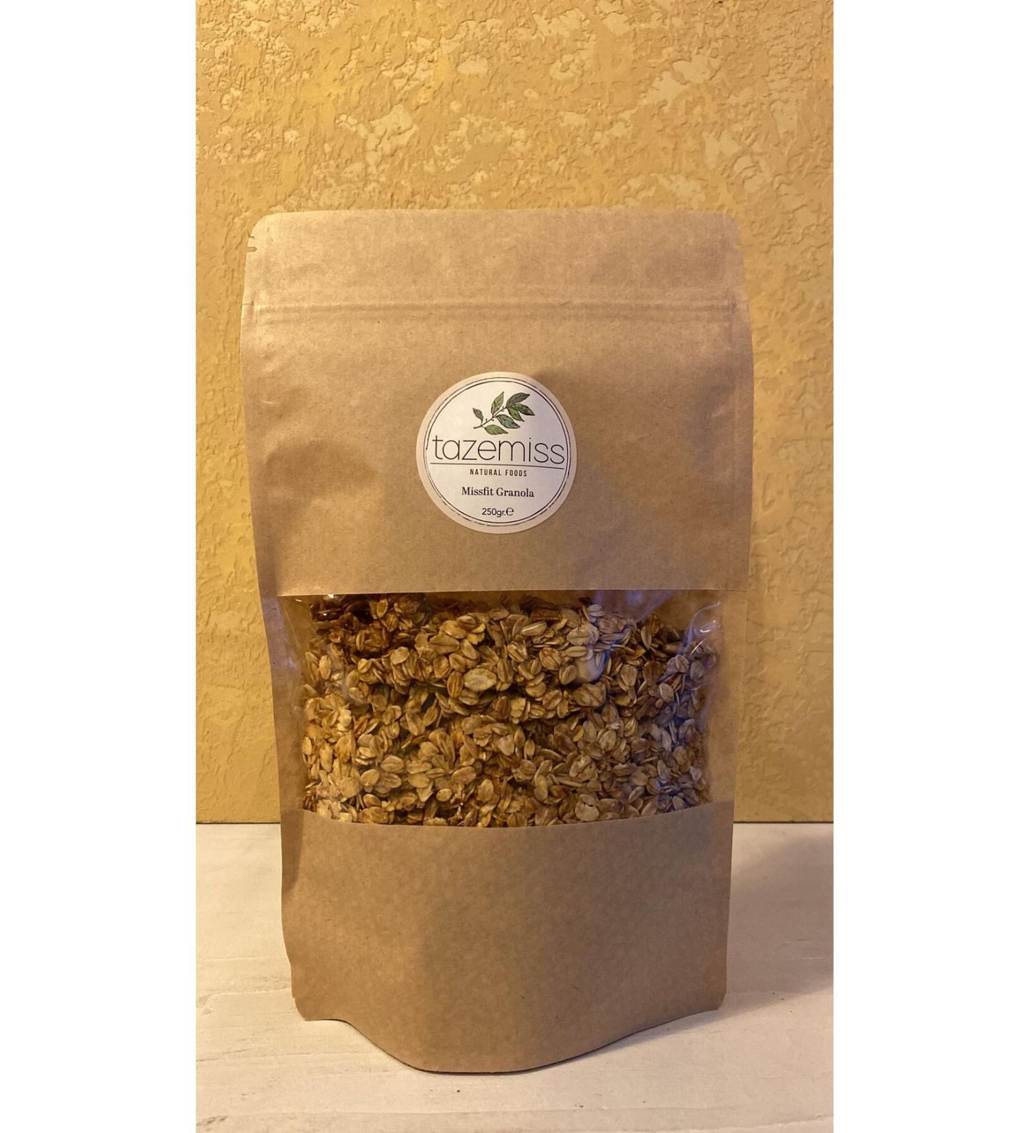 MissAt lye Granola with Honey and Molasses