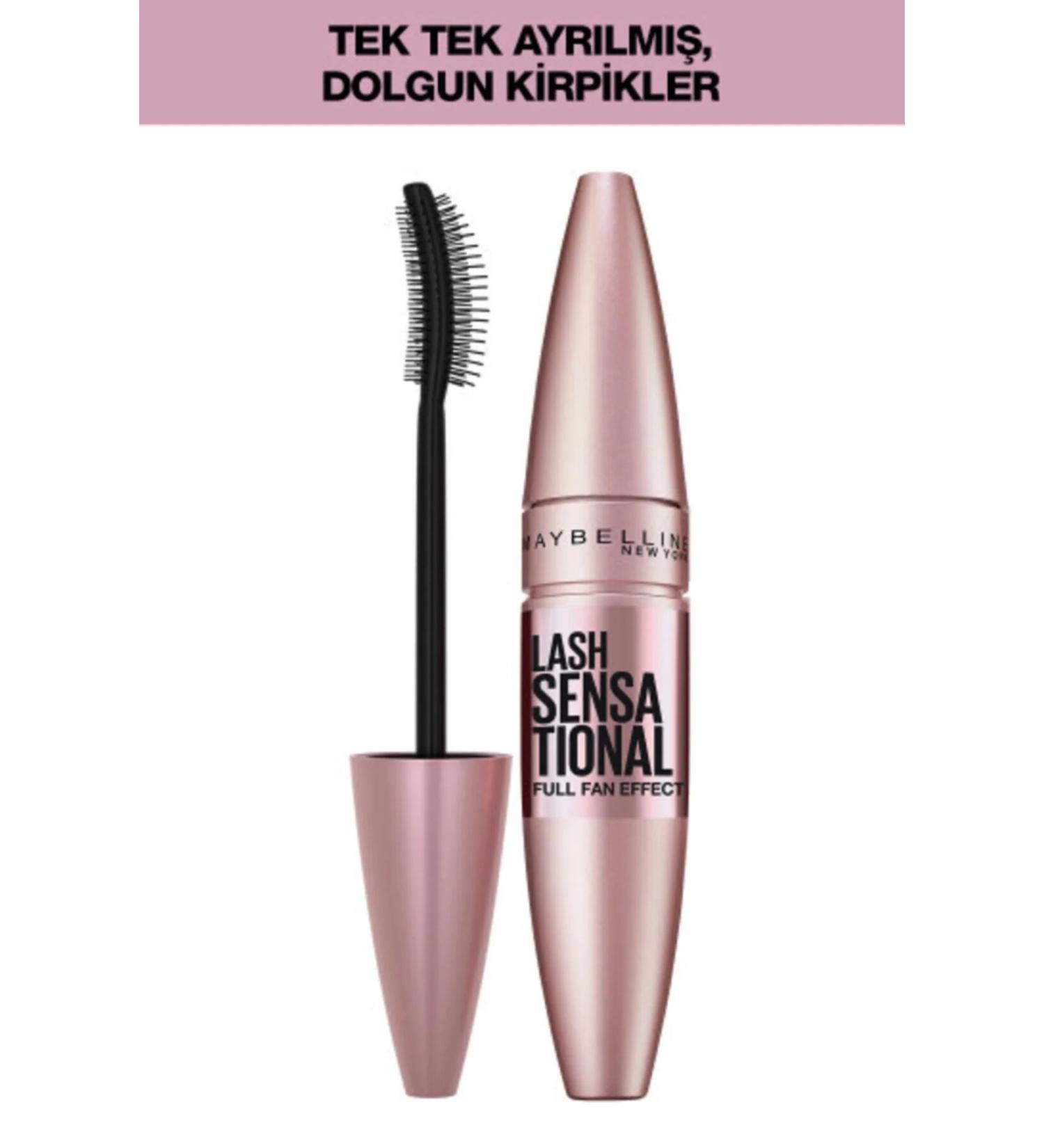 Maybelline New York Lash Sensational Intense Black Fan Effect Mascara - Buy Online on GoSupps.com