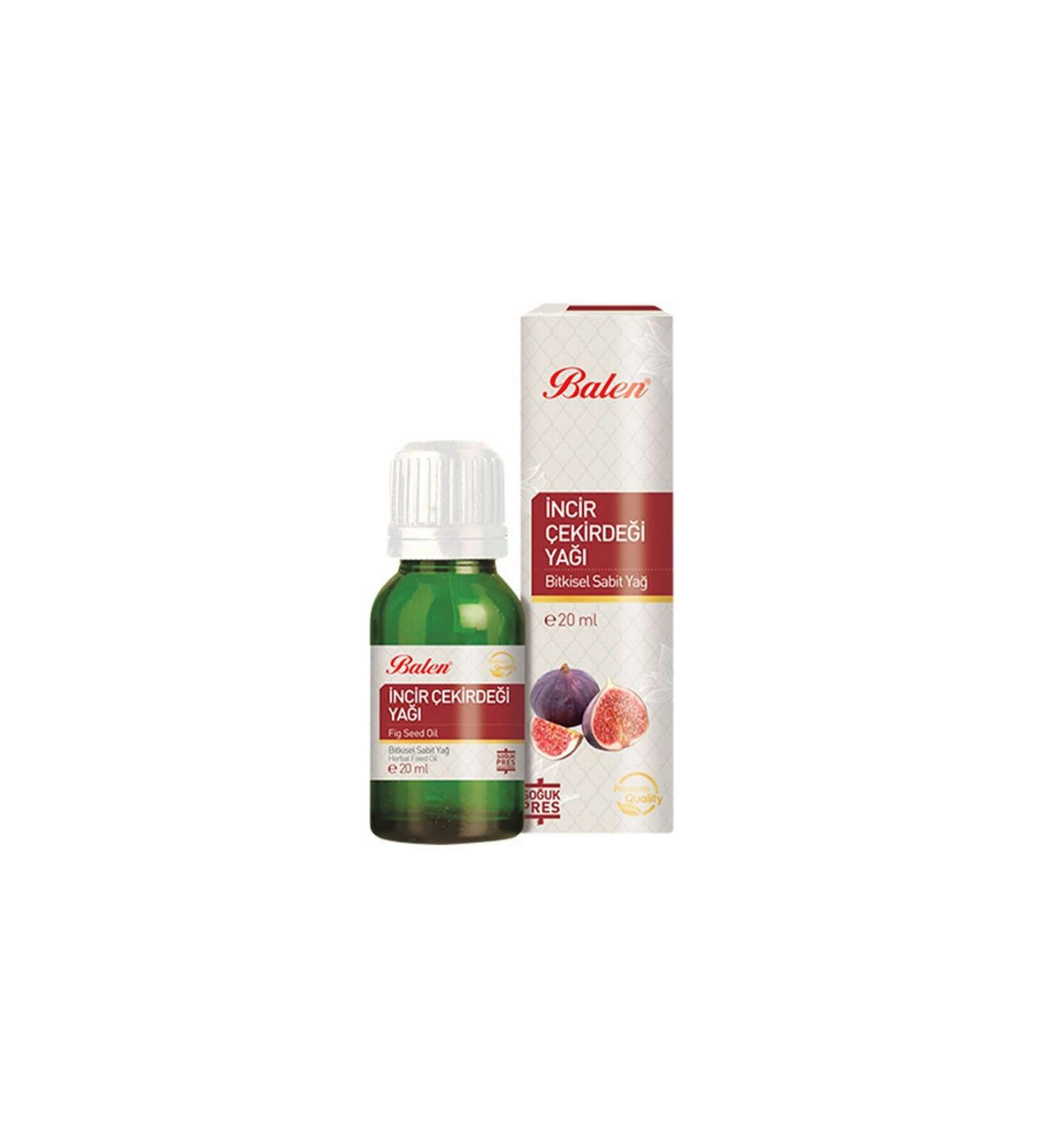 Balen Fig Seed Oil 20 Ml | Provides Moisture Balance and Increases Elasticity of the Skin 570008