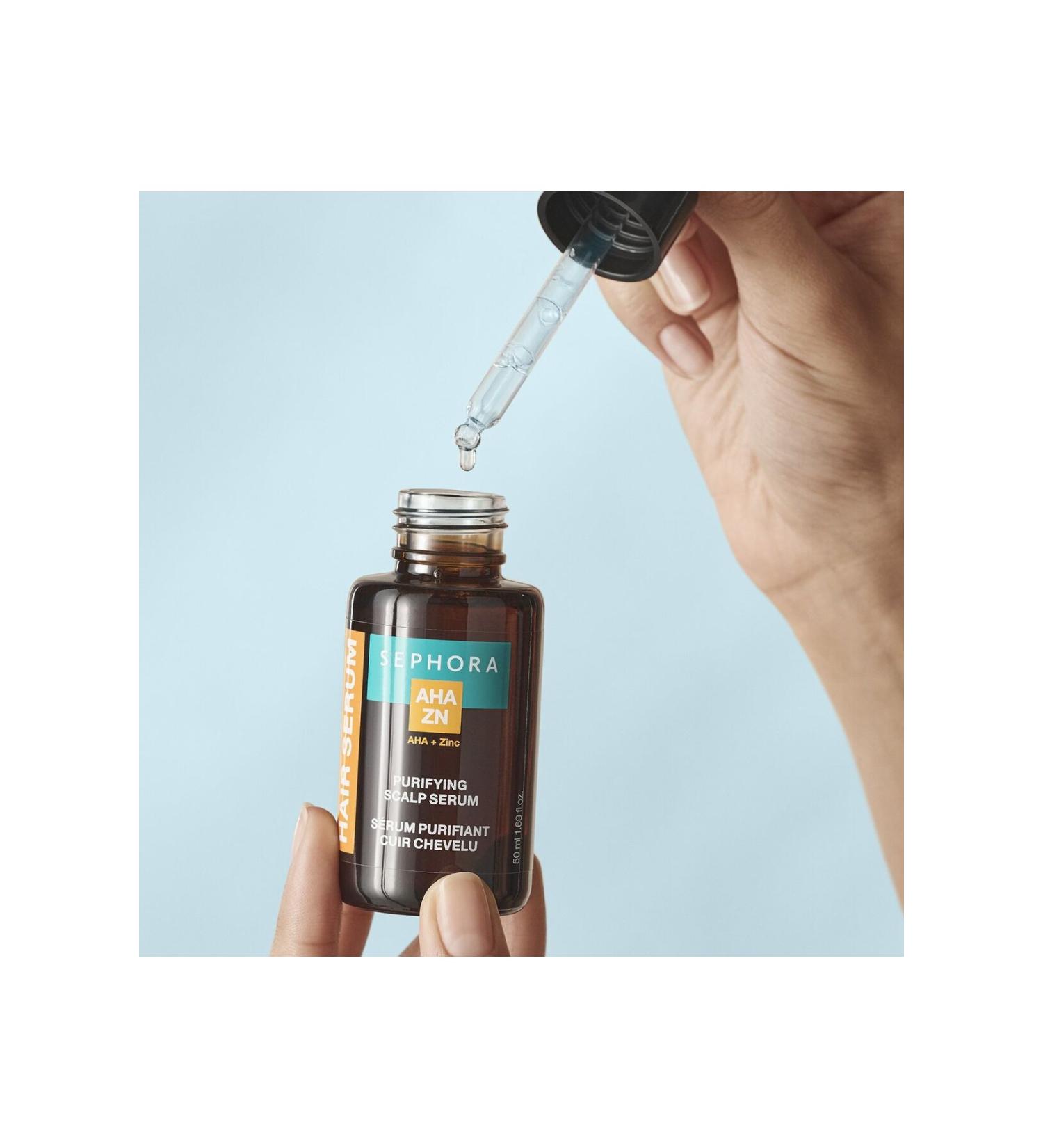 Sephora Purifying Scalp Serum for Oily Hair Cosmetologist Aha+zn