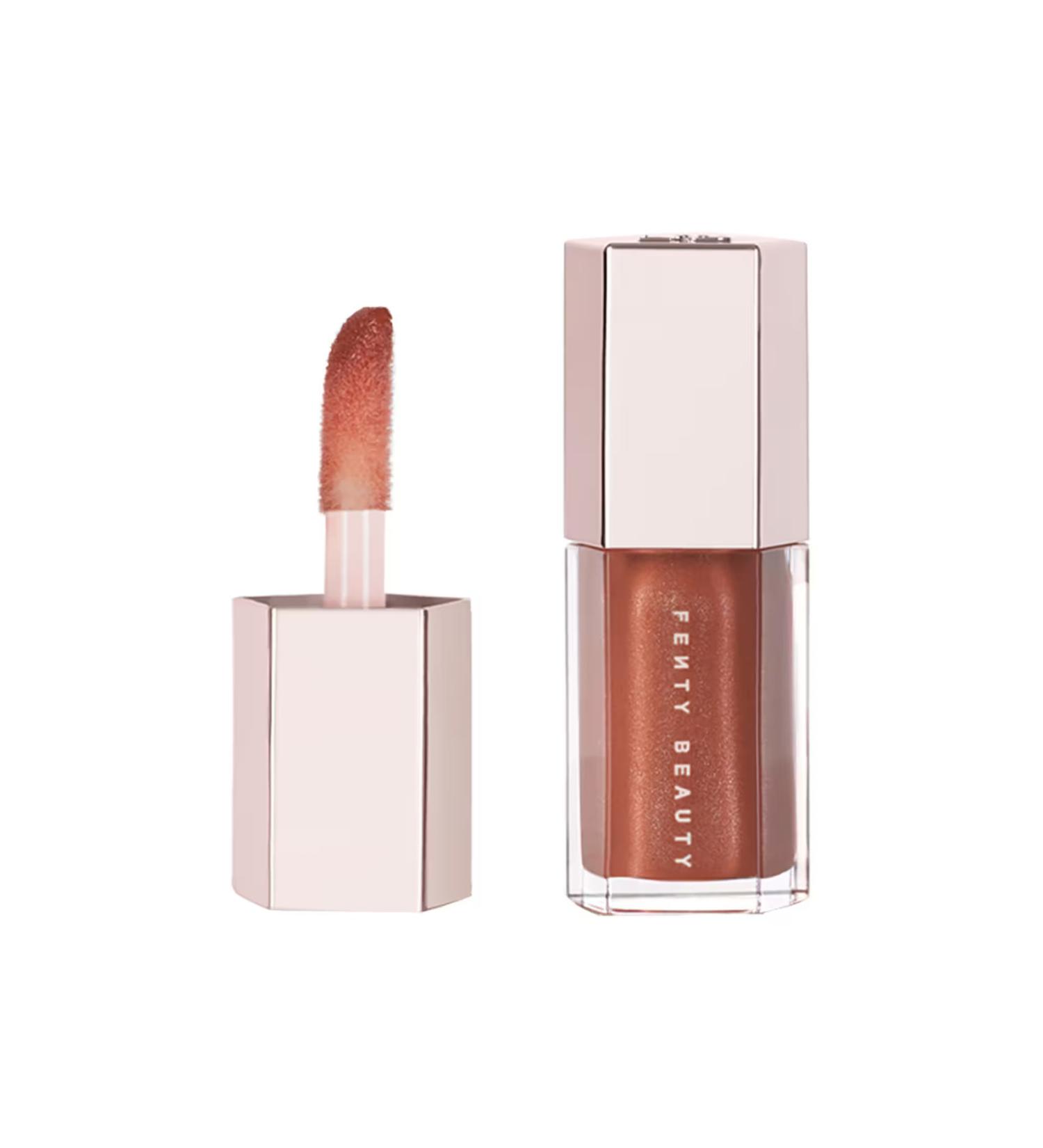 FENTY BEAUTY Mini Gloss Bomb Universal Lip Luminizer - Shea Butter Lip Gloss -Fenty Glow