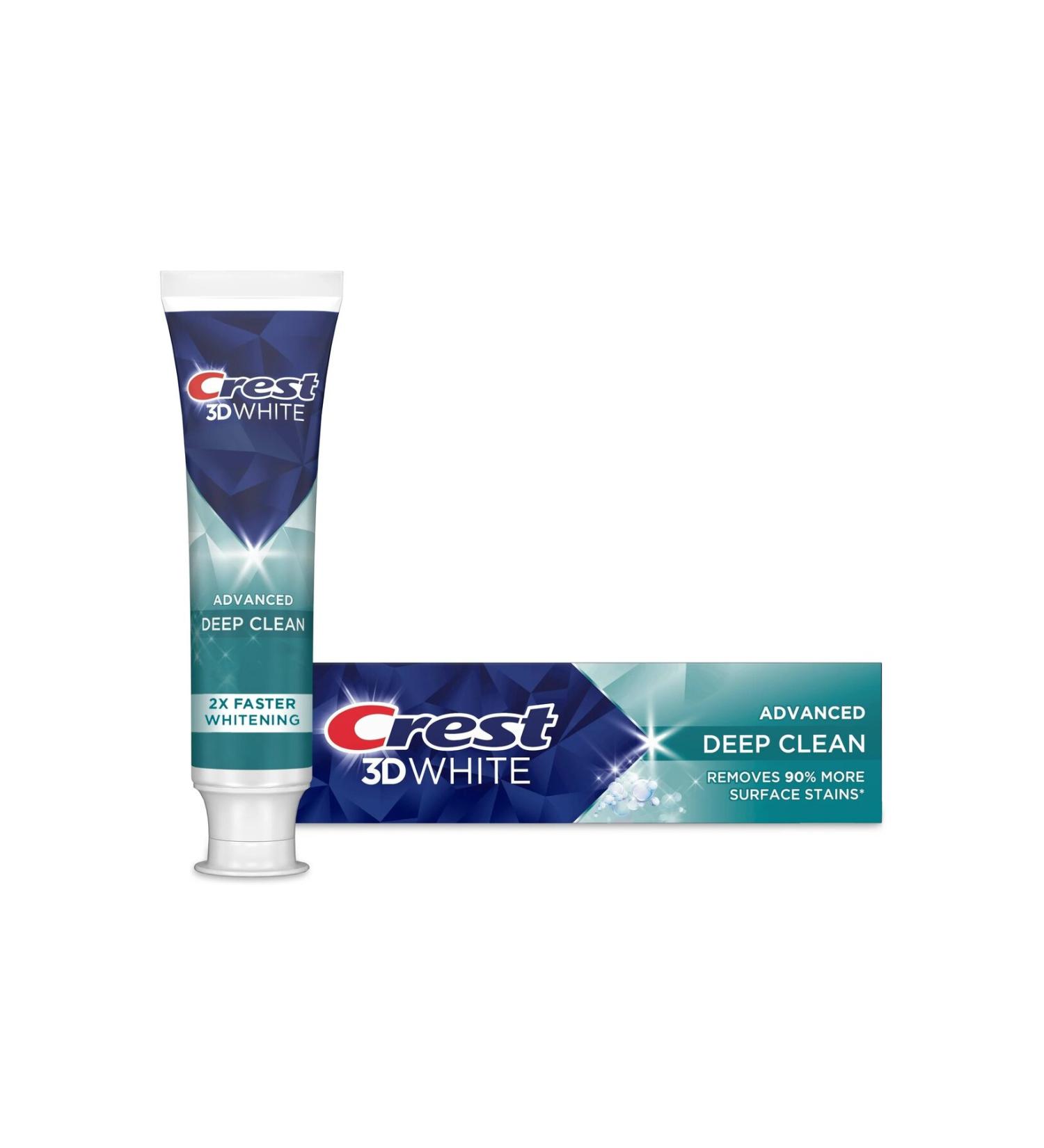 CREST 3D White Deep Clean Toothpaste 93g pollenvitamin