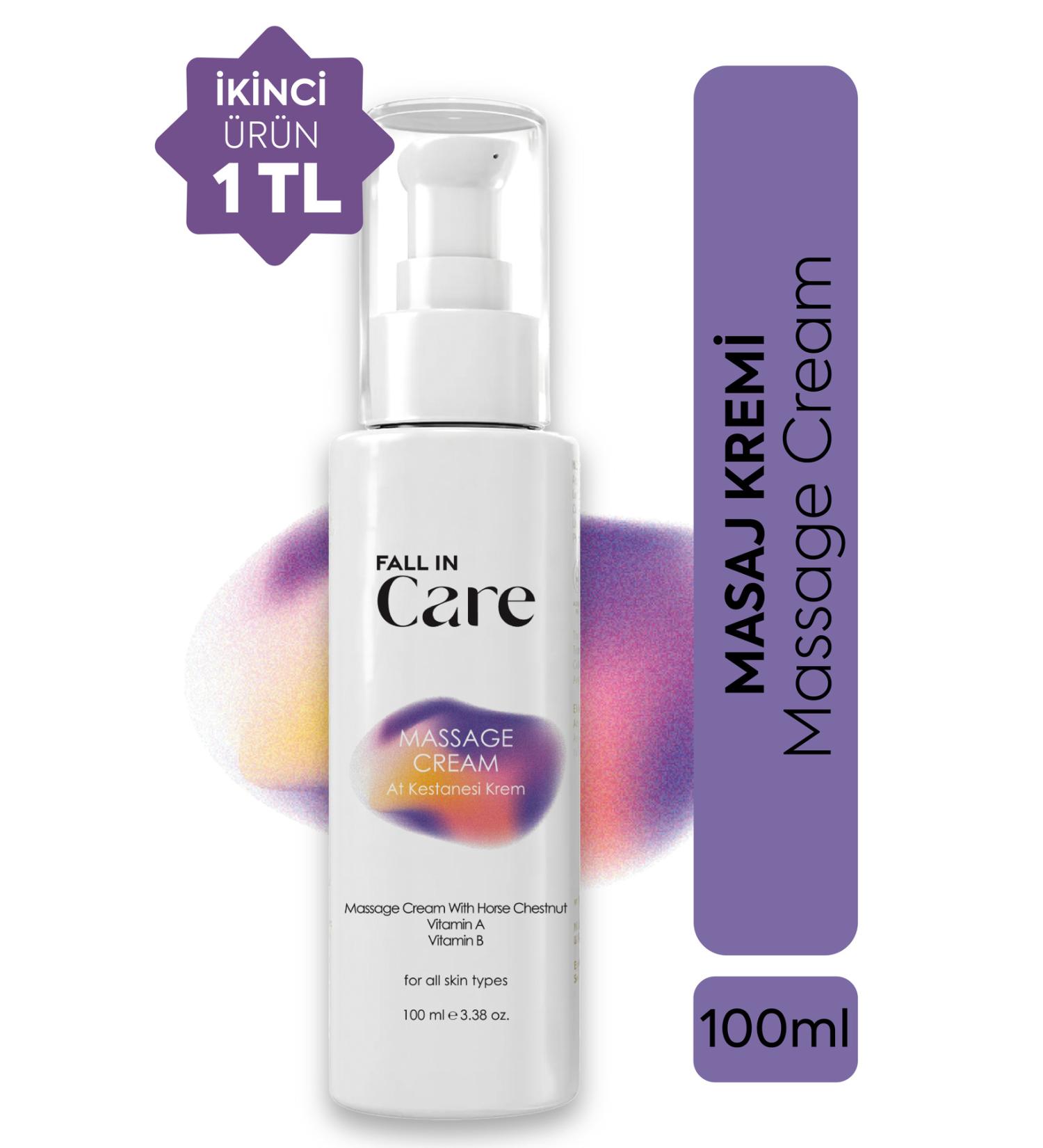 FALL IN CARE Horse Chestnut Extract Relaxing Massage Cream 100 ml - Buy Online on GoSupps.com