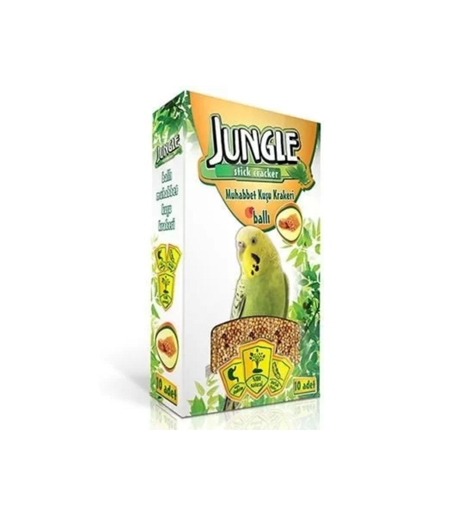 Jungle Honey Pan Budgie Crackers 10 Pieces