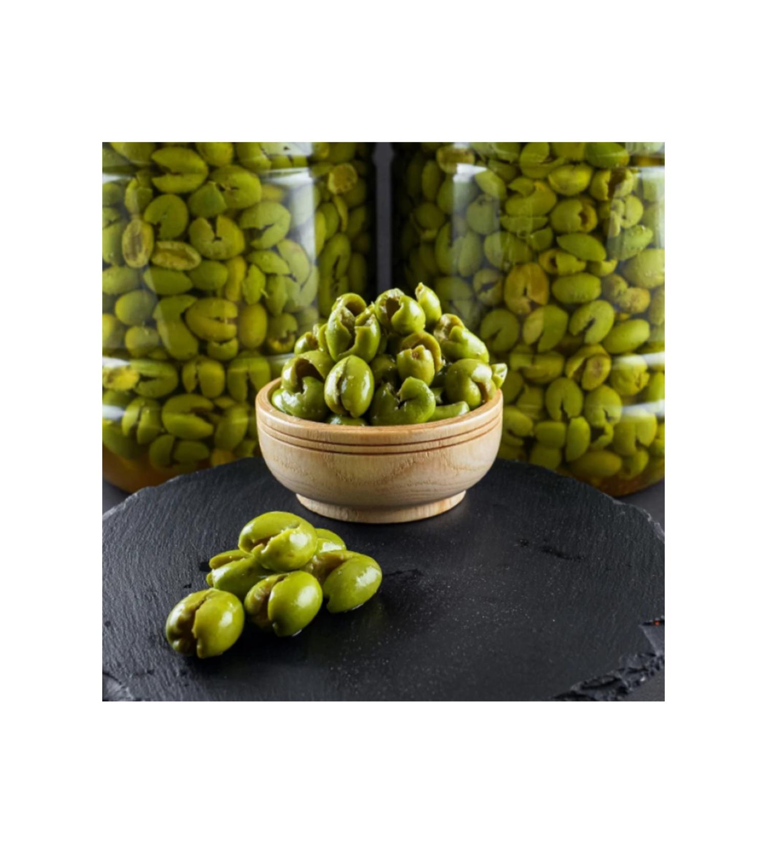 F rat Village Products Seedless Oily Green Urfa Olives 1kg 0 Natural
