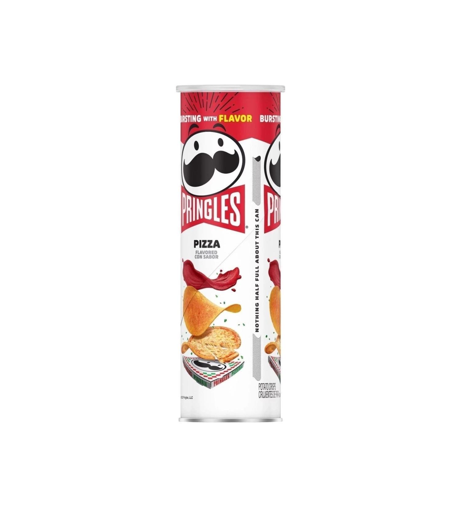 Pringles Pringles Pizza Flavored Con Sabor Potato Crisps 158 gr