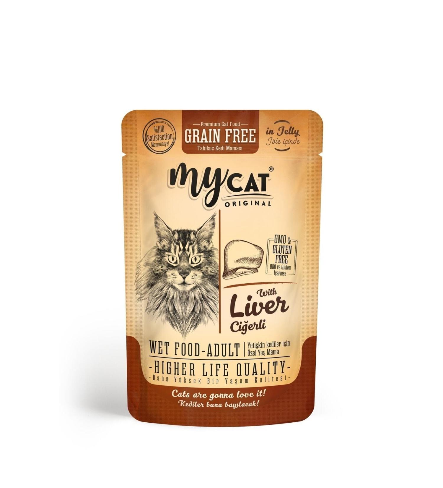 Teknotrust Mycat Liver Pouch 85gr 24pcs