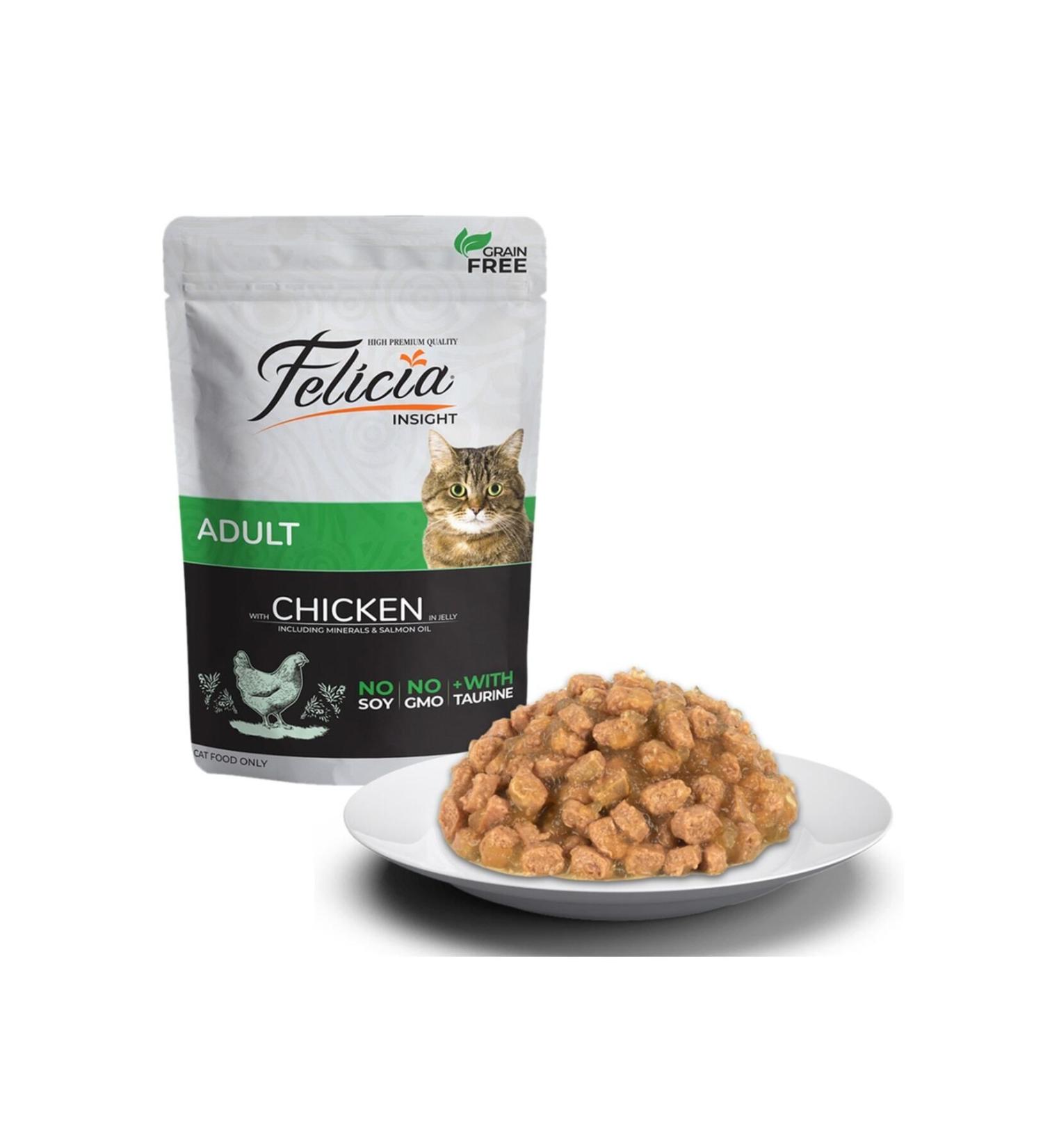 teknotrust Pouch Chicken Cat Canned Food Grain-Free 85 Gr (12 Pieces)