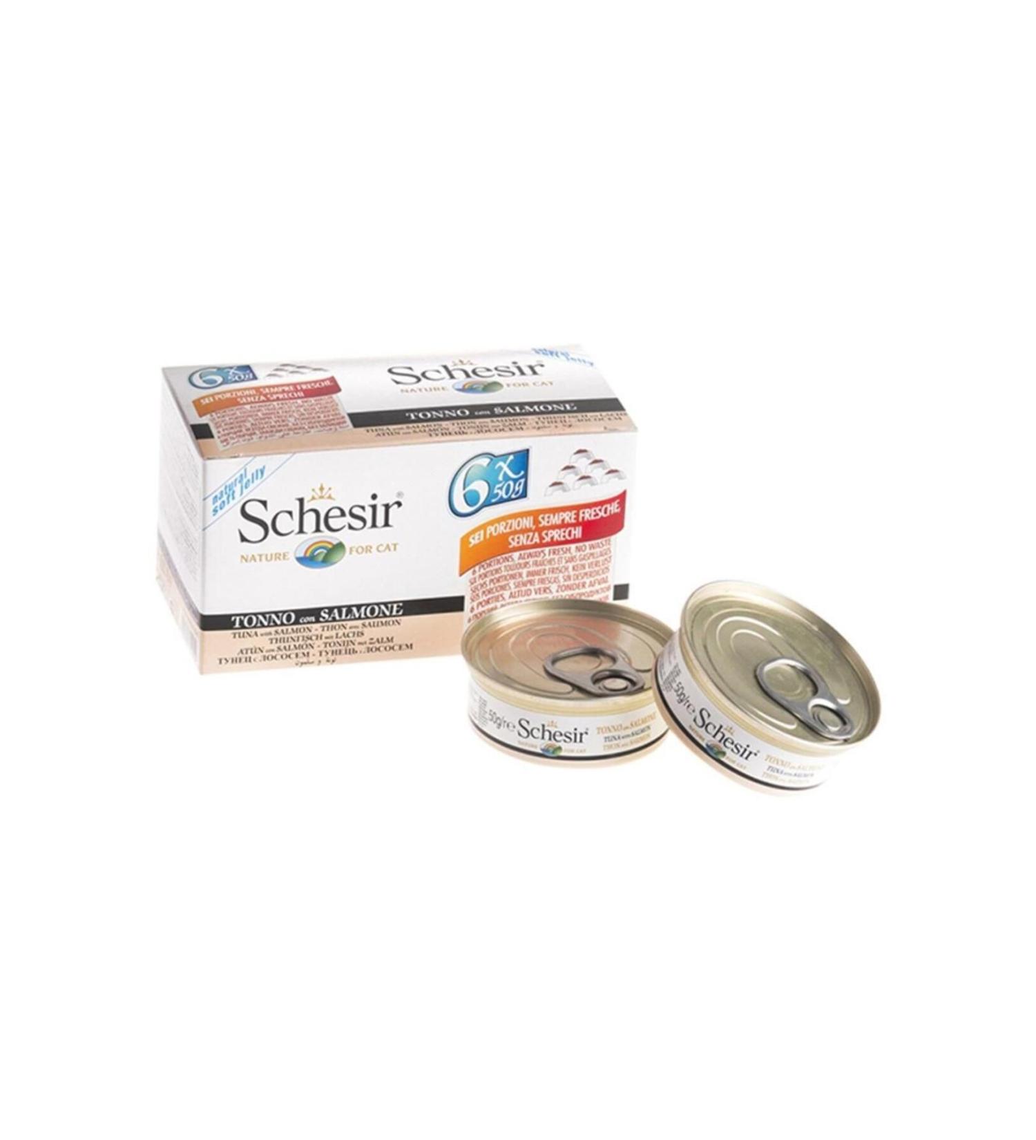 teknotrust Tuna and Salmon Cat Canned Food 6 X 50 Gr