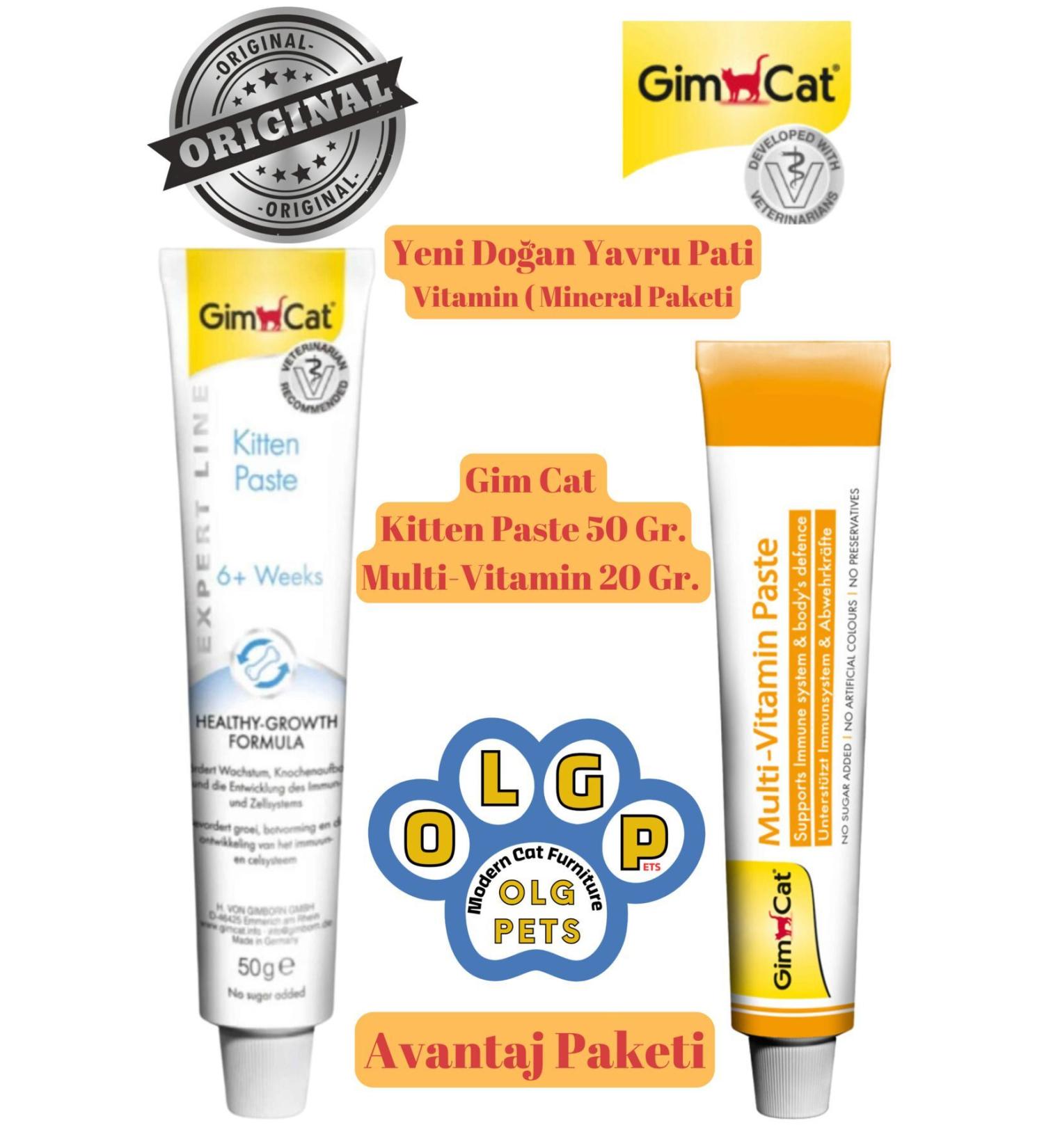 teknotrust Kitten Paste (Kitten) + Gimcat Multi-Vitamin