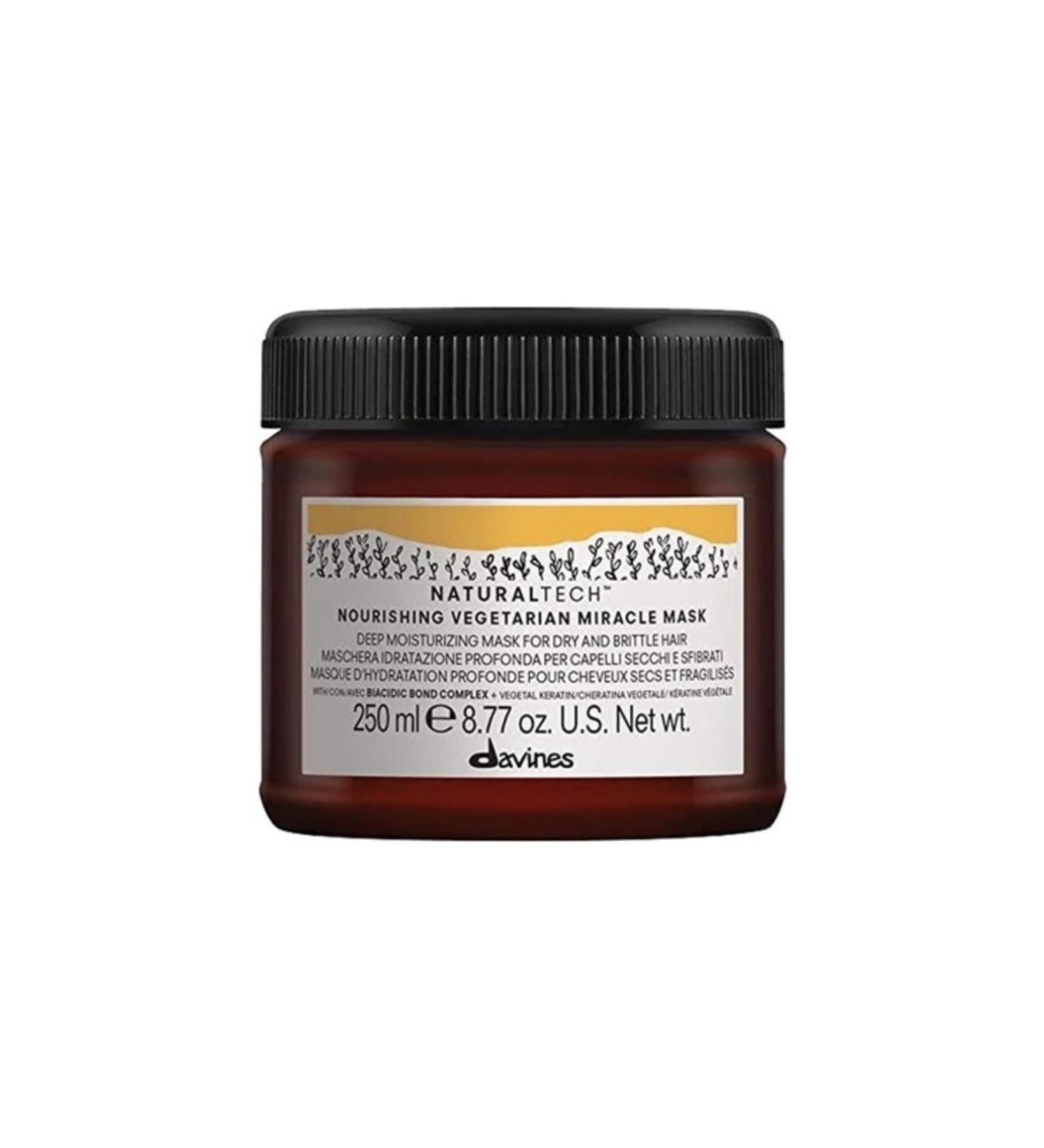 Davines Economic Triple Davines Nourishing Vegetarian Miracle Mask 250 ml - 0 Original 0 Natural