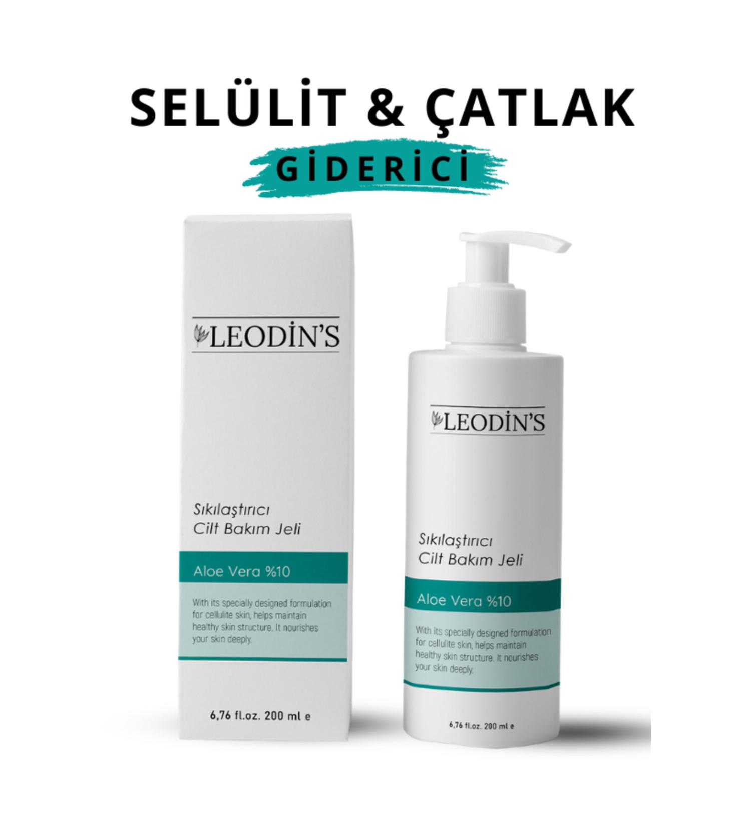 LEODINS Anti-Cellulite Care Gel Firming and Anti-Stretch 200 ml - Buy Online on GoSupps.com