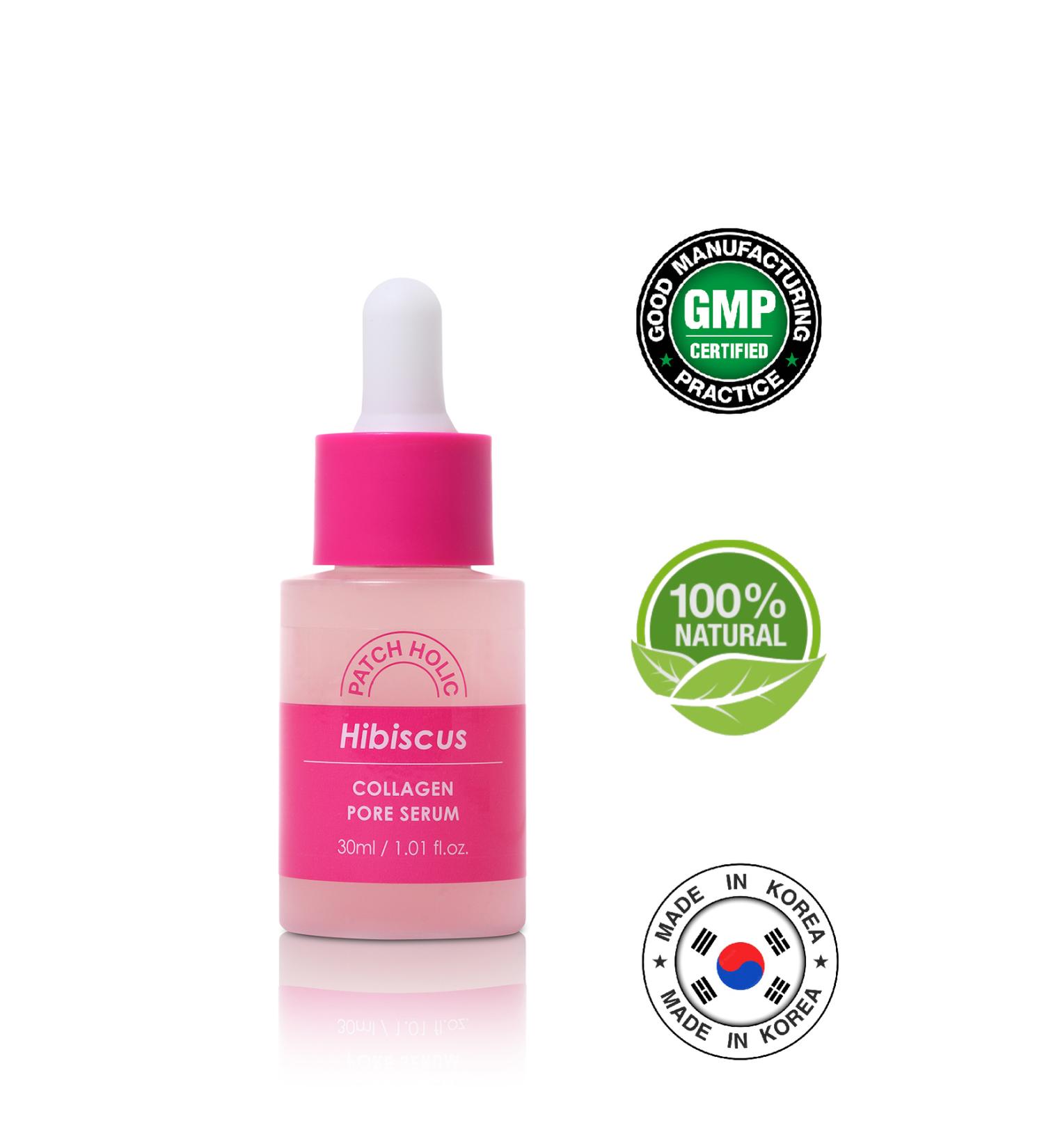 PATCH HOLIC Pore Serum with Hibiscus and Collagen for Porous Skin - Buy Online on GoSupps.com