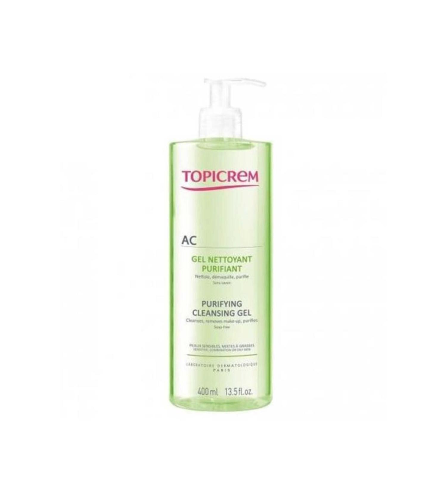 Topicrem Ac Purifying Cleansing Gel 400 ml