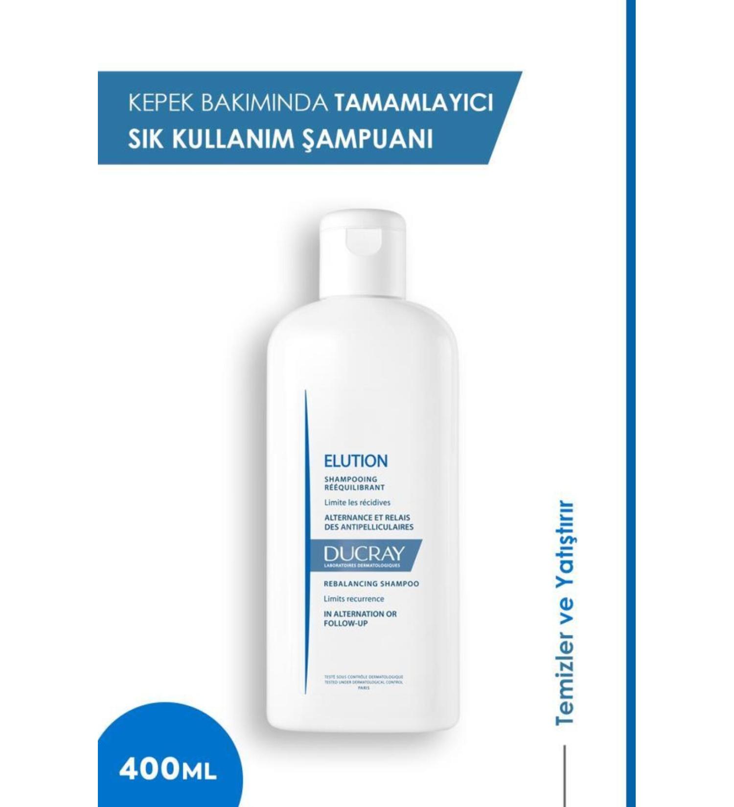 Ducray Elution Shampoo 400 ml