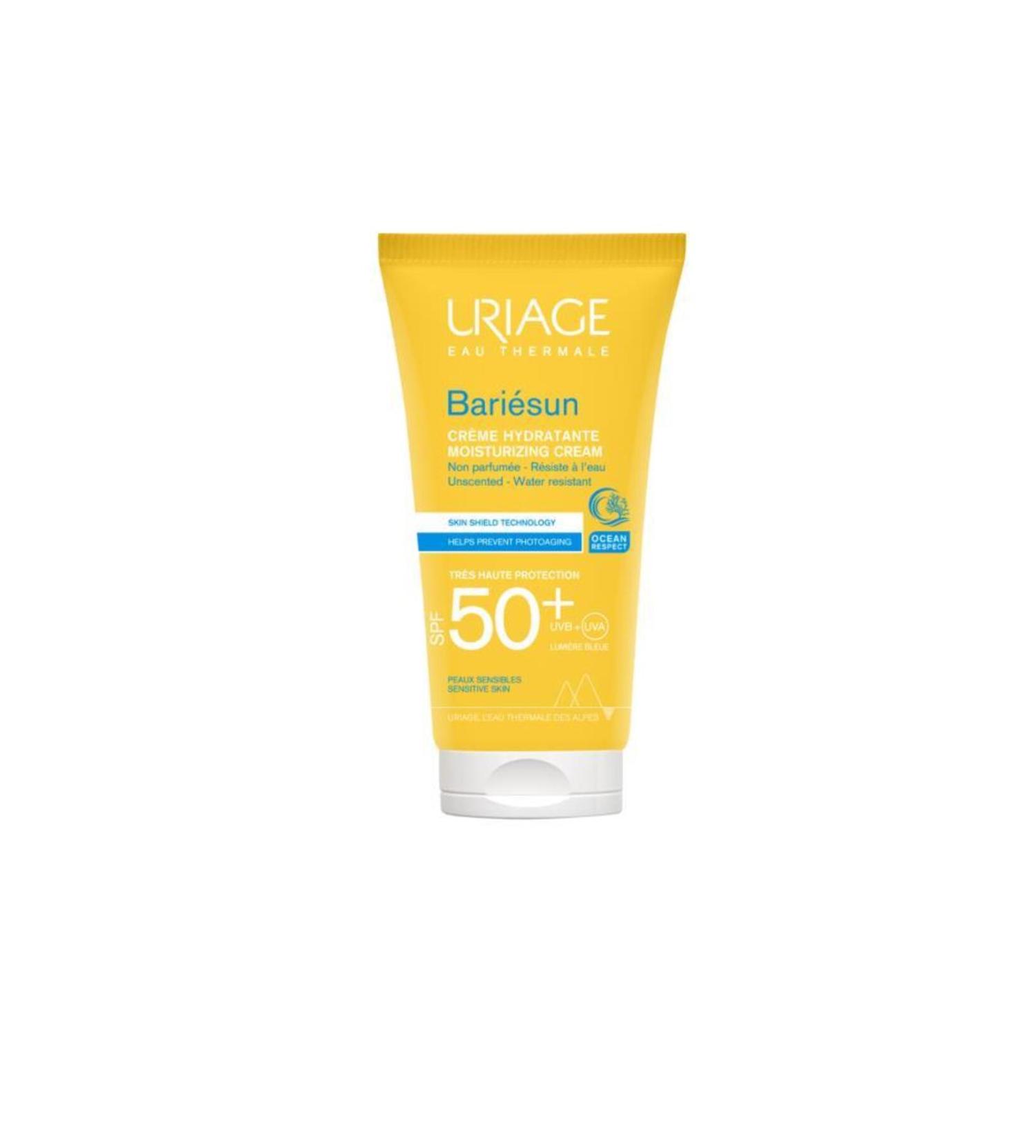 Uriage Bariesun Moisturizing Cream Unscented Spf50 50 ml