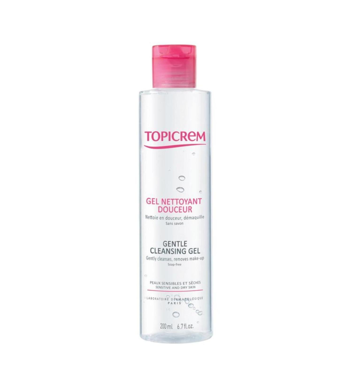 Topicrem Gentle Cleansing Gel Body And Hair 200 ml