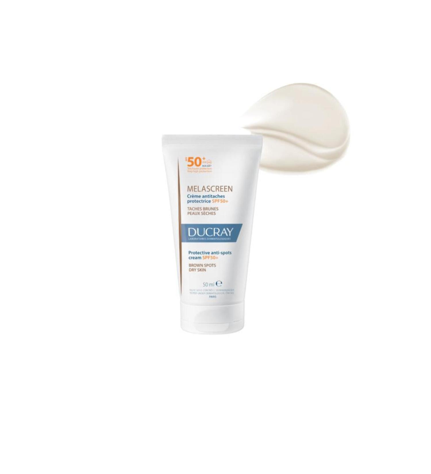 Ducray Melascreen Cream Spf50 Sunscreen for Dry and Blemish Prone Skin 40 ml