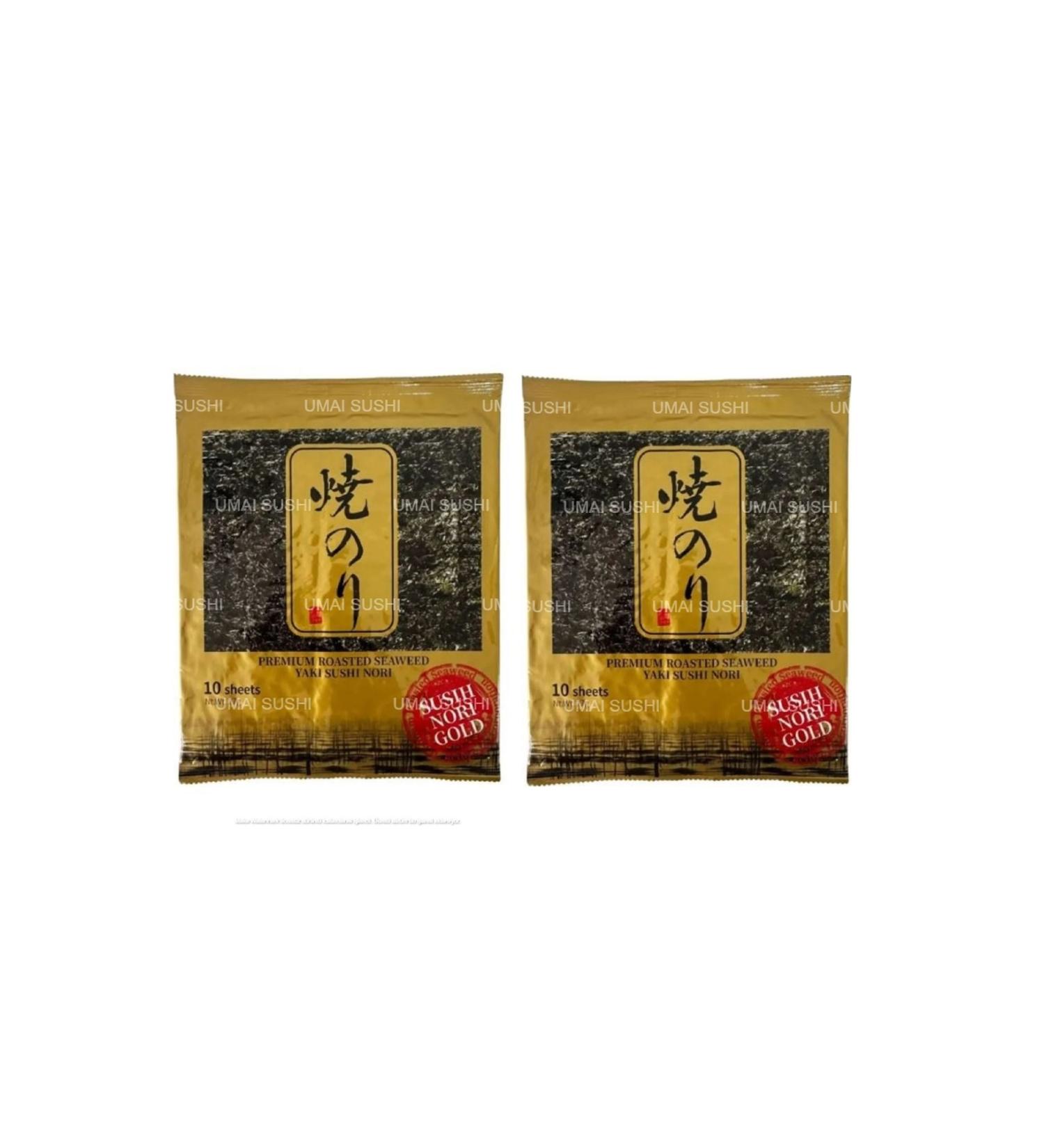 NETTENYOLLA Sushi Nori Gold South Korea 10 x 2 Pack