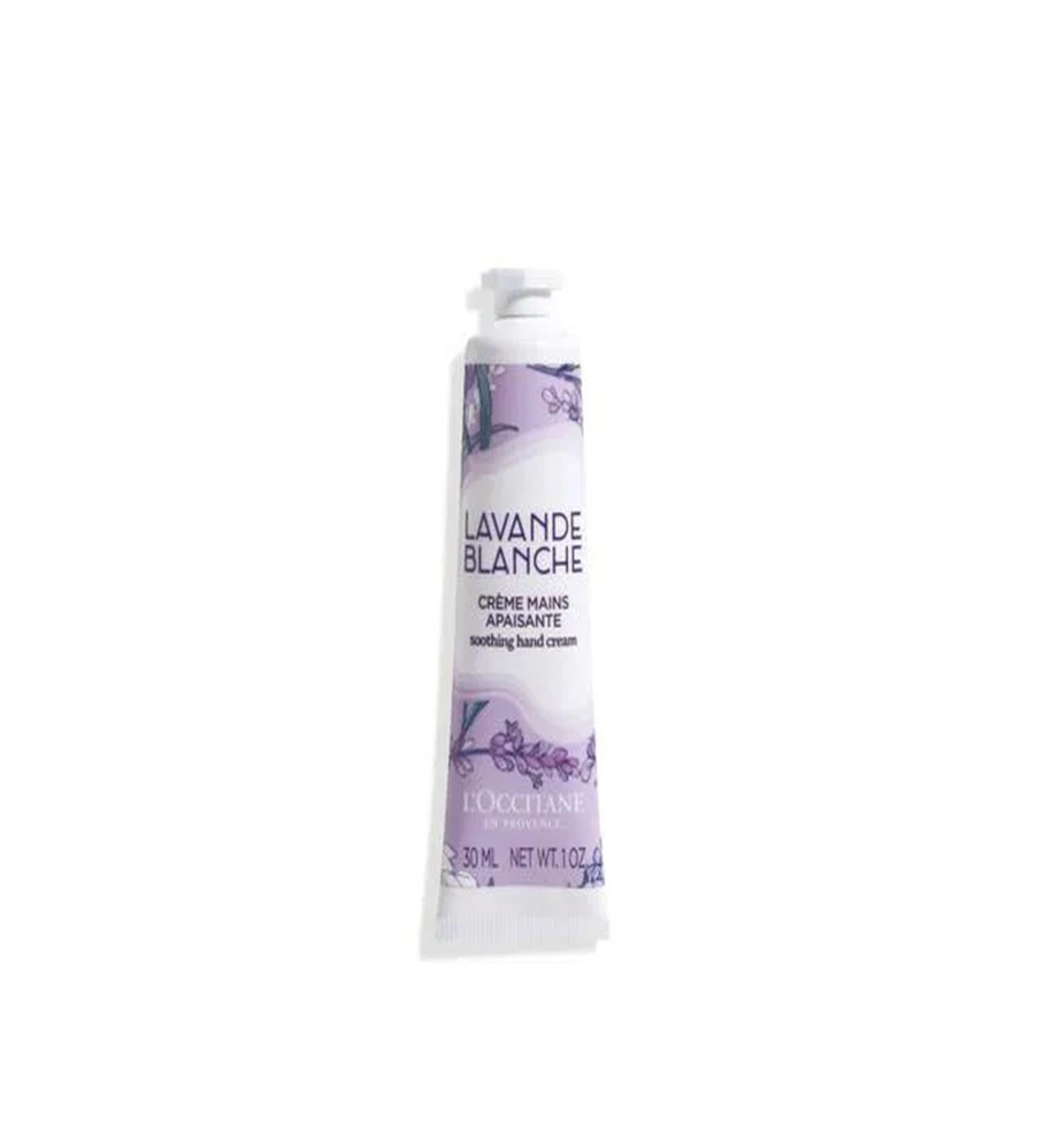 L'Occitane Loccitane White Lavender Moisturizing Hand Cream 30ml