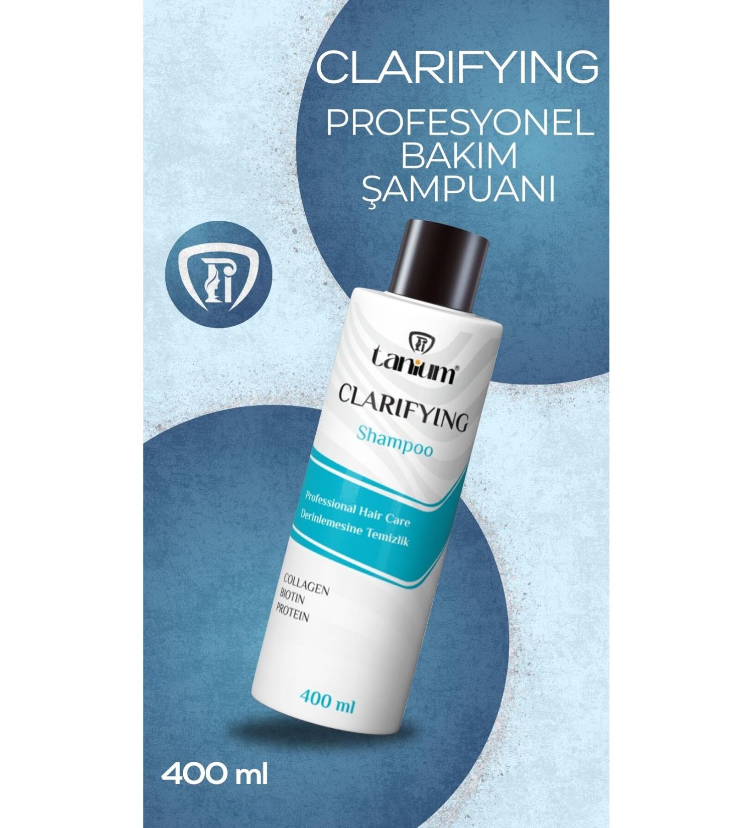 Tanium CLARIFYING SHAMPOO - Professional Hair Care Shampoo 400 ml