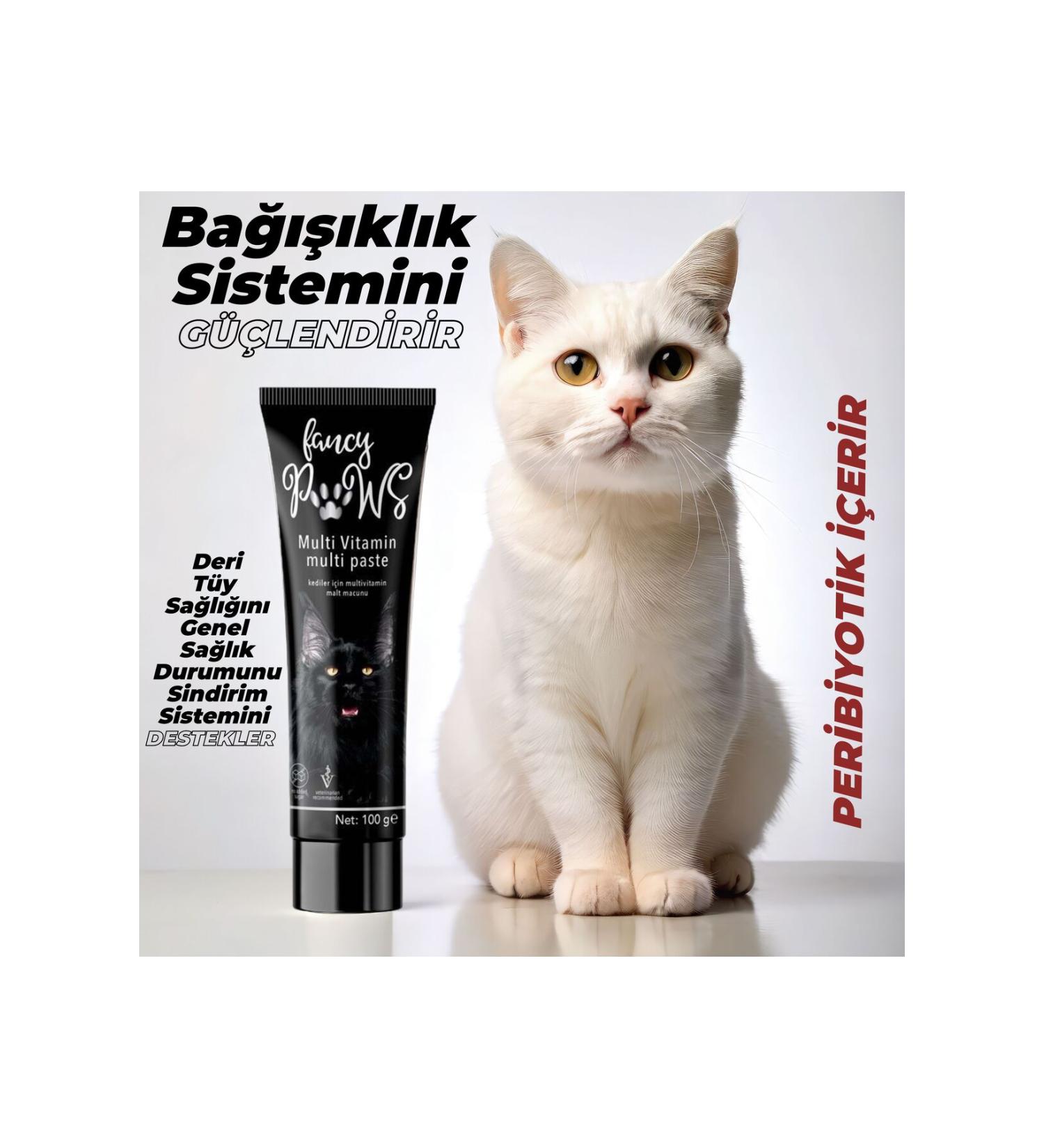 Fancy Paws 100gr Kitten Multi Vitamin Paste Kitten and Mother Cat Multivitamin Malt Paste