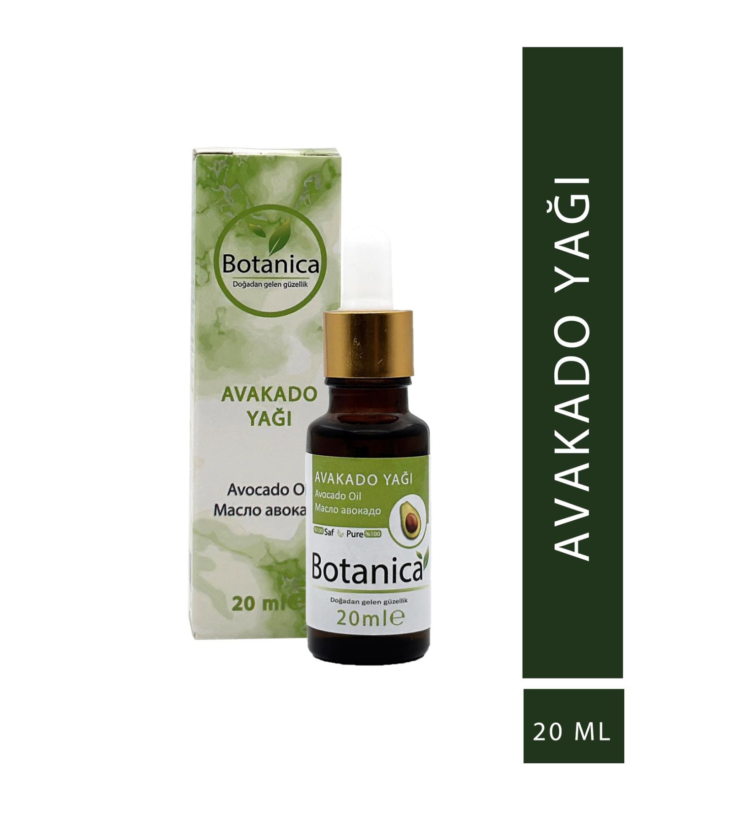 botanica Avocado Oil Face Care Skin Firming Skin Care Moisturizing Hair 20 Ml