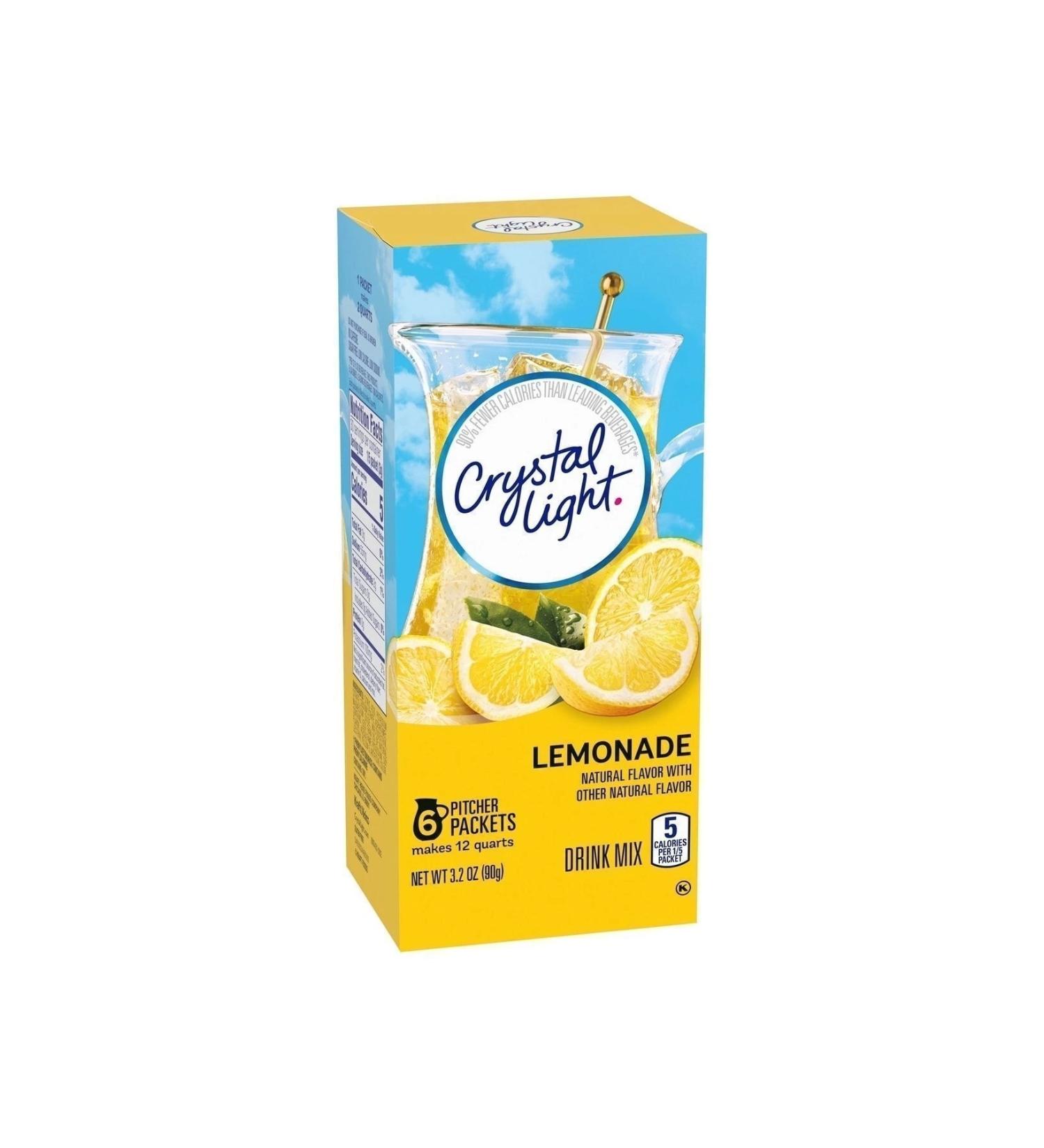 Crystal Light Lemonade 6 Pack 90 Gr.
