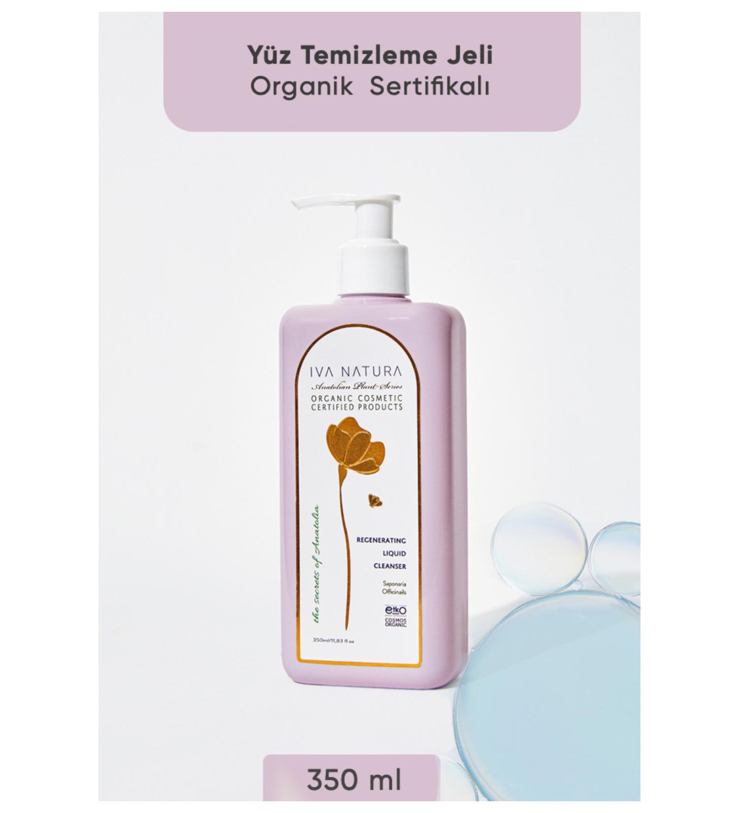 Iva Natura Regenerating Facial Cleansing Gel Lavender and Aloe Vera 350 Ml - Buy Online on GoSupps.com