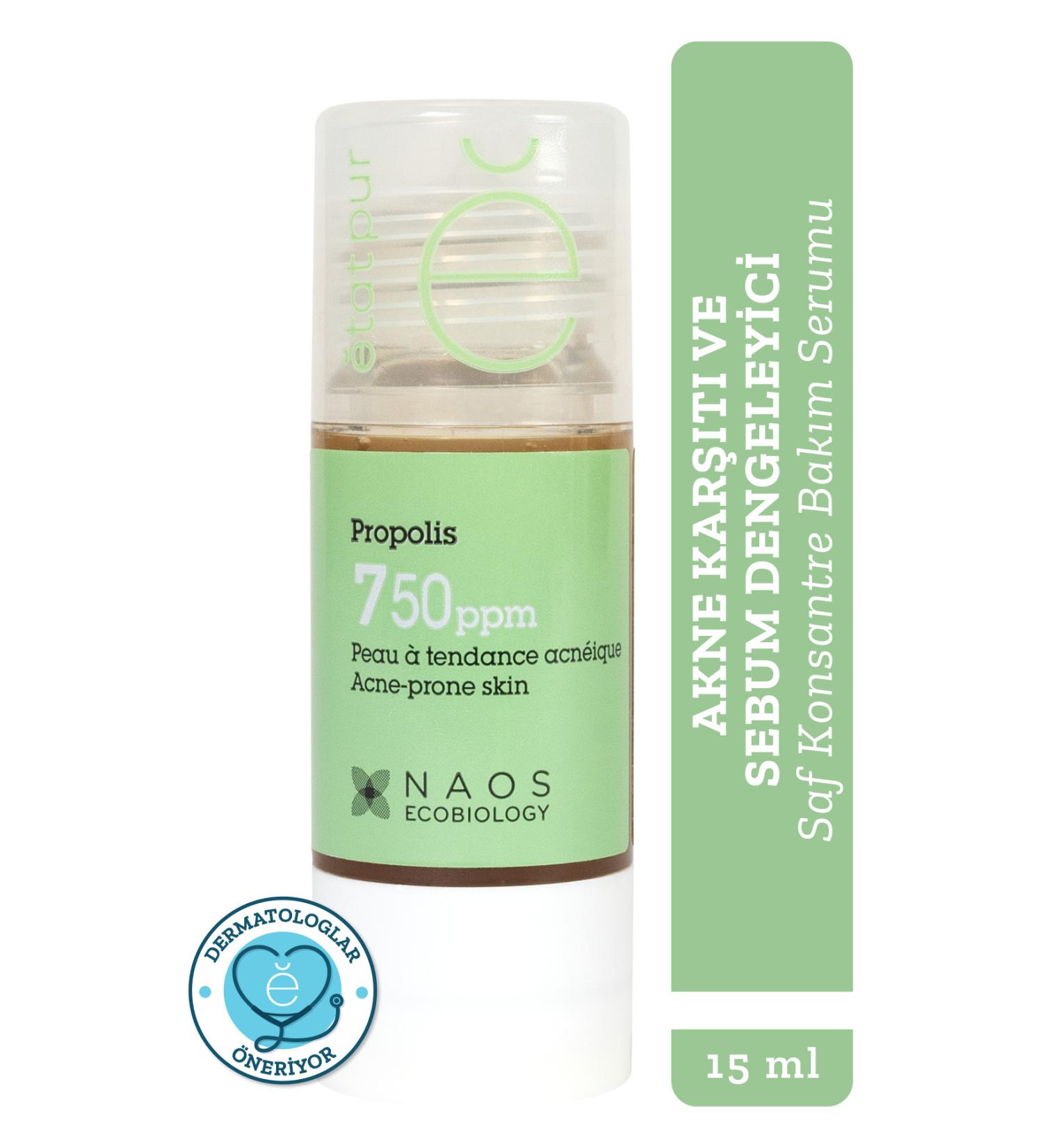 Etat Pur Pure Active Propolis 0.7% Sebum Balancing Concentrated Care Serum for Acne Prone Skin 15 ml - Buy Online on GoSupps.com