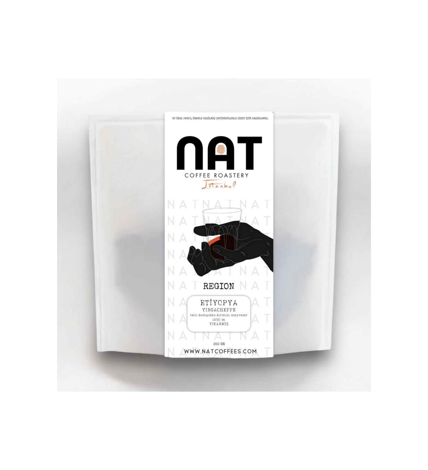 Nat Coffee Roasting Ethiopia-Yirgacheffe 250 Gra