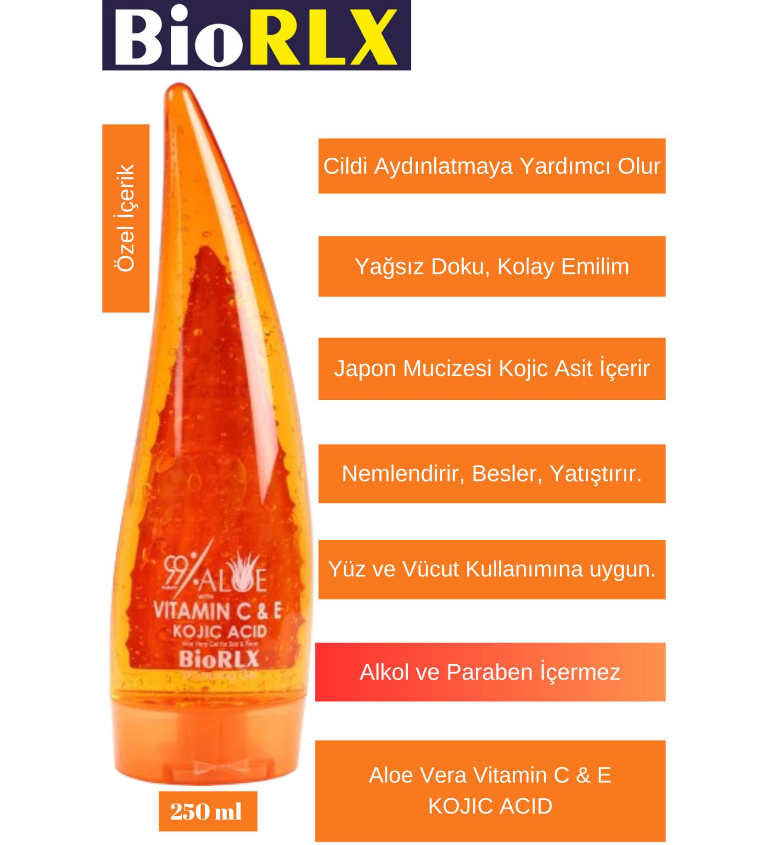 BioRLX Skin Brightening Gel - Whitening Gel 250 ml 703558833440 - Buy Online on GoSupps.com
