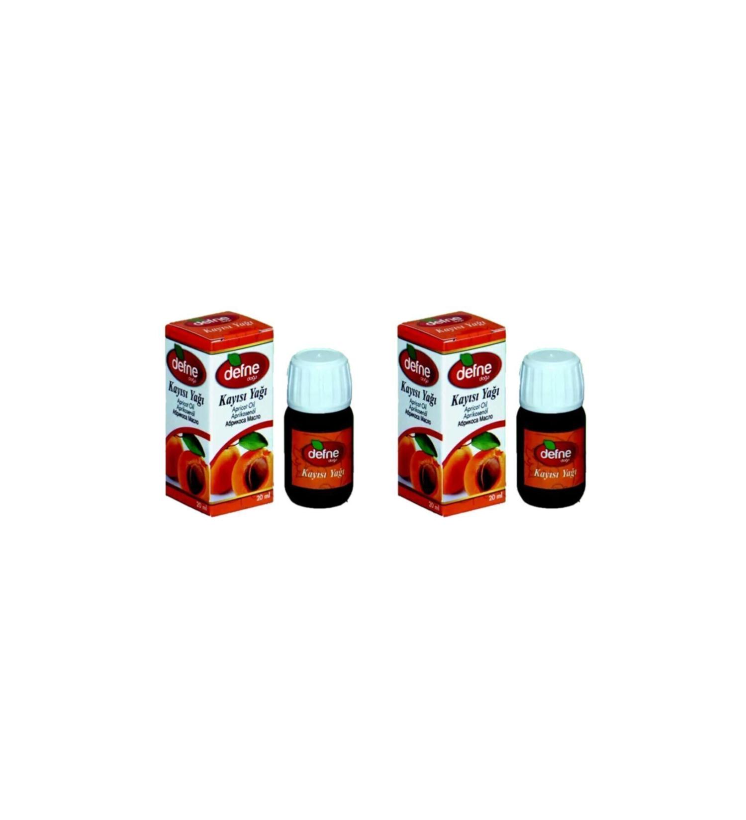 Defne Nature Apricot Oil 20 ml 2-pack