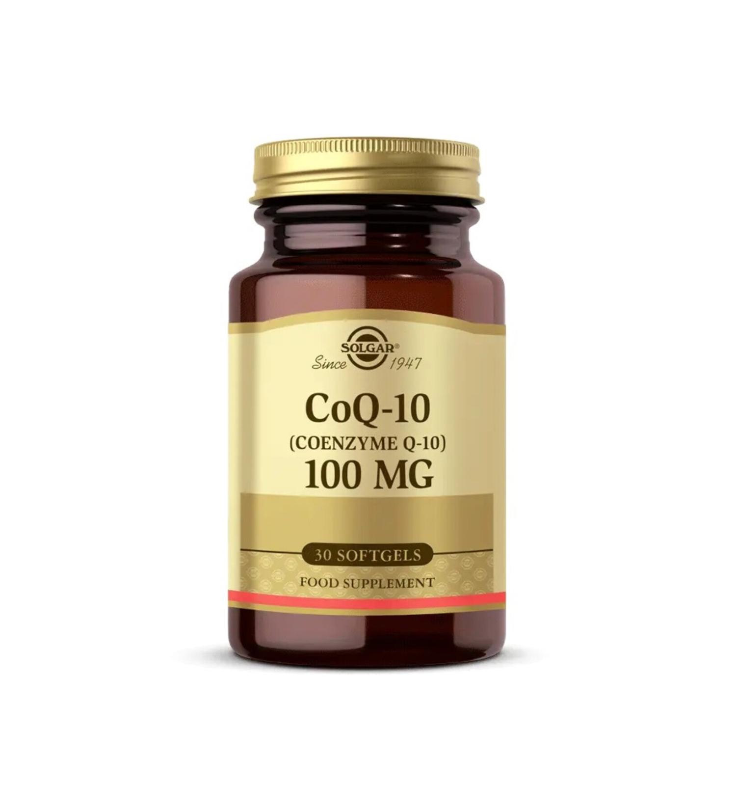 Solgar Coenzyme Q-10 100 Mg 60 Capsules - Buy Online on GoSupps.com