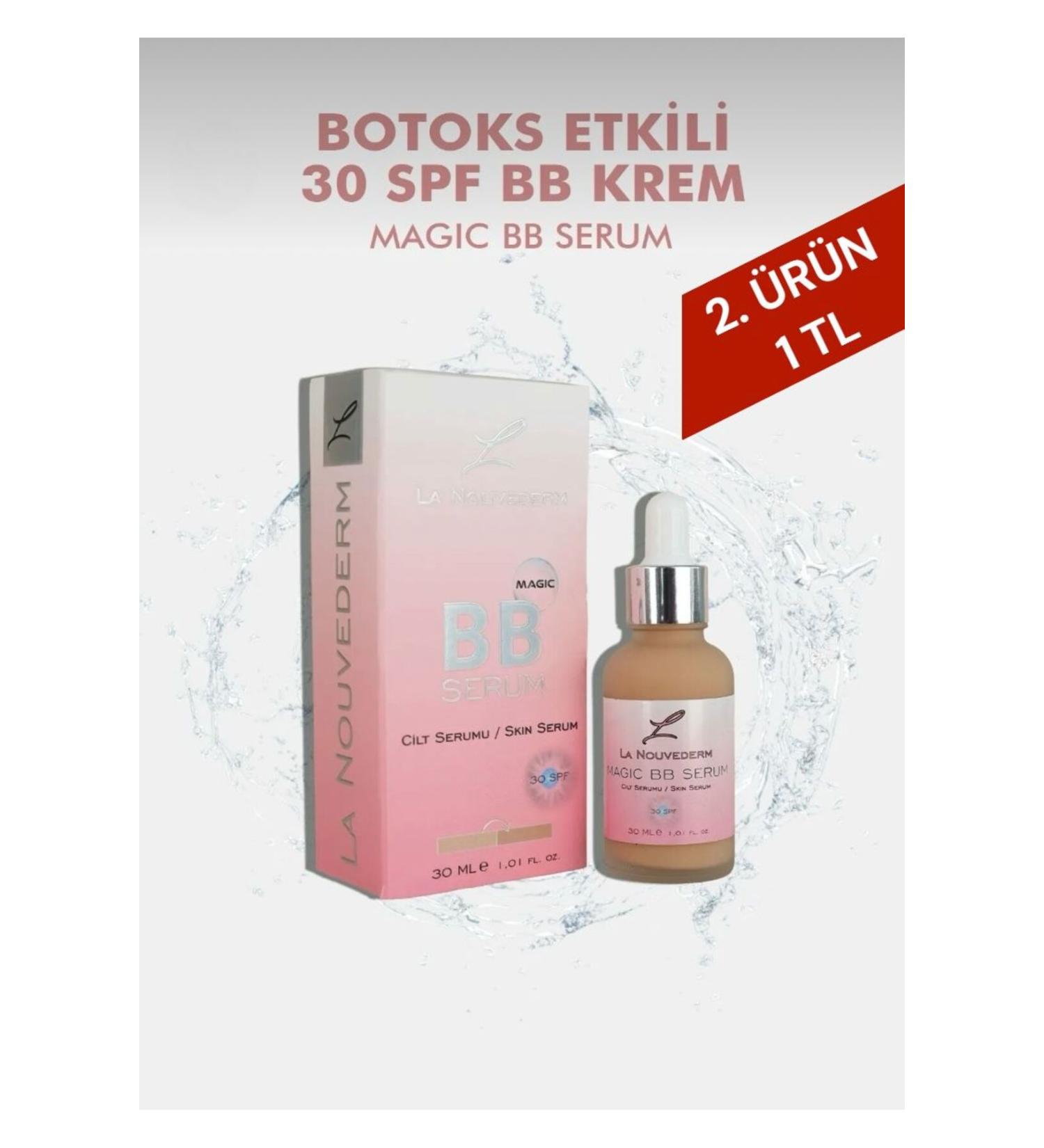 La Nouvederm Botox Effect Magic Bb Cream - Foundation Light Tone 30 Spf - Buy Online on GoSupps.com