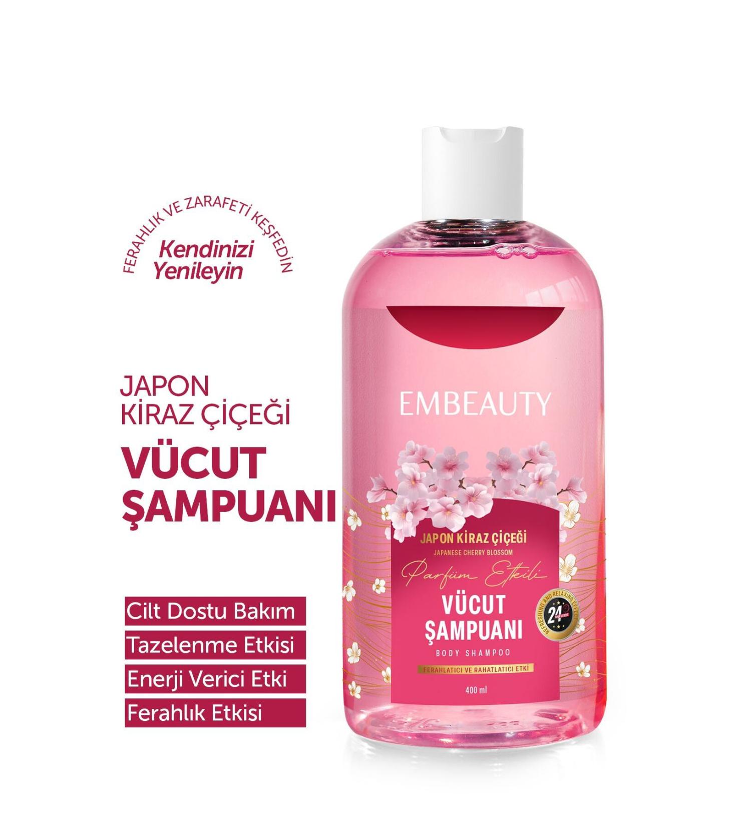 Embeauty Purifying Refreshing Moisturizing Japanese Cherry Blossom Body Wash - Buy Online on GoSupps.com